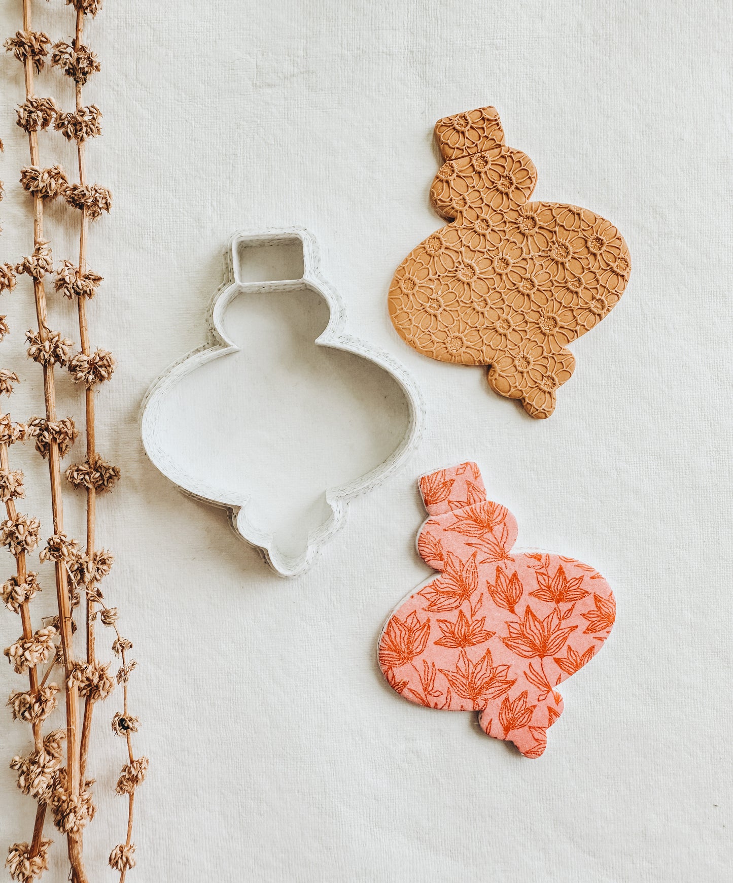 Vintage Ornament 2 Clay Cutter
