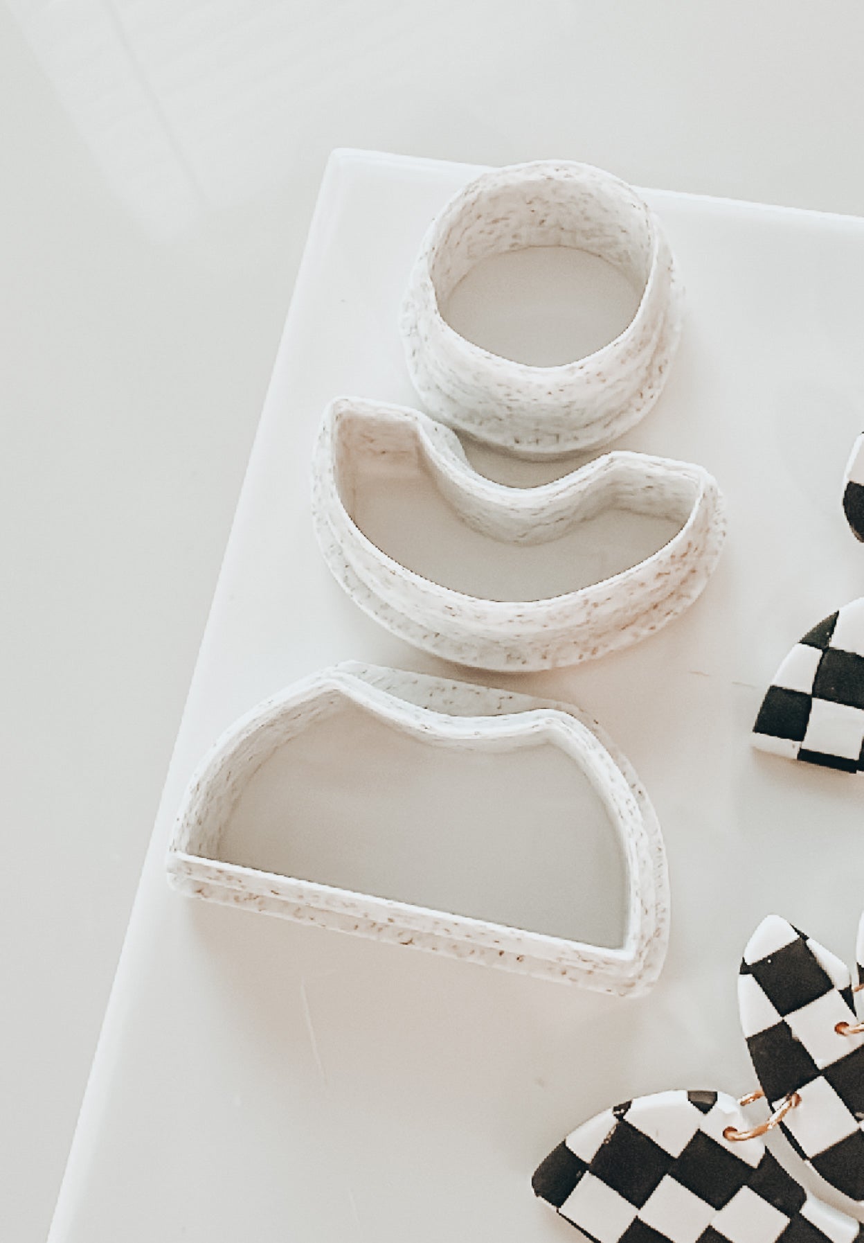 Violet 3 Piece Organic Clay Cutter