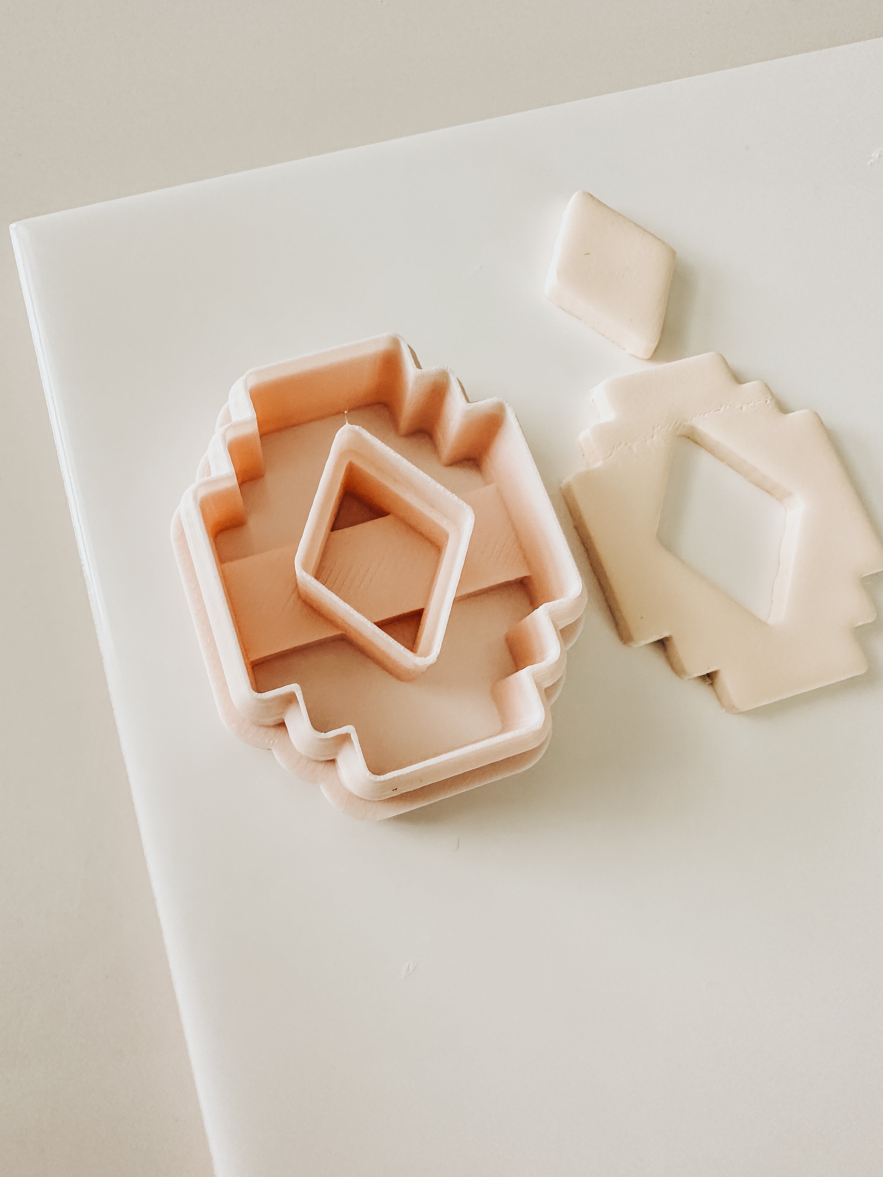 Tenley Aztec Diamond Clay Cutter 1.50”