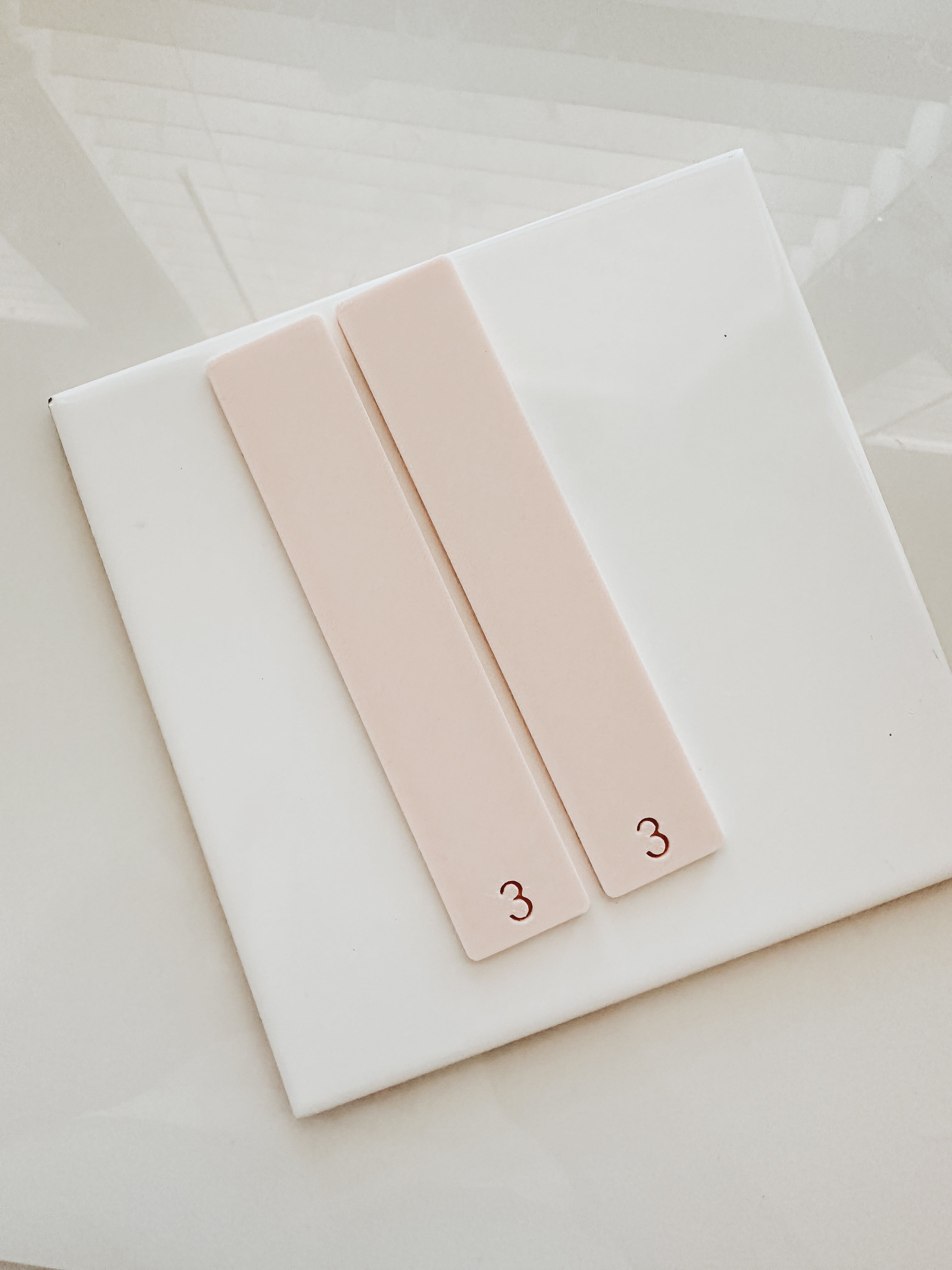 Set of 2 Thickness Guides For Clay Cutters