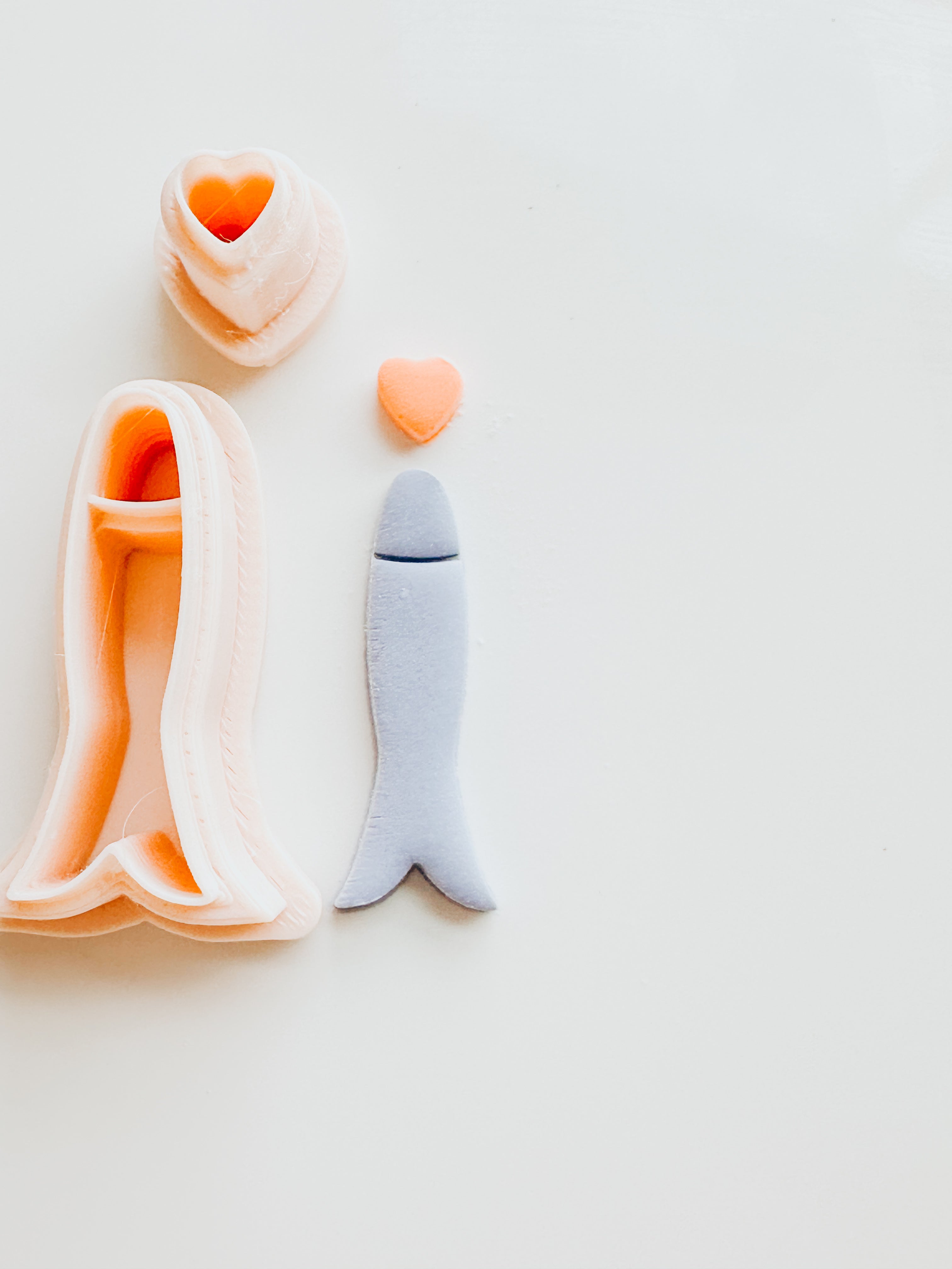Sardine & Heart 1 Clay Cutter