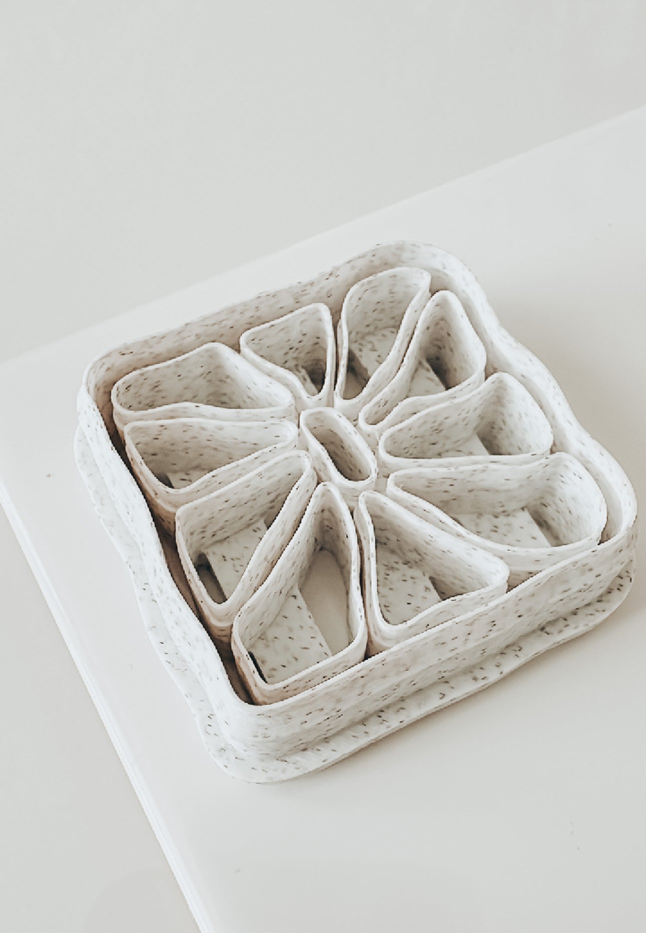 Maeve Magnet Abstract Clay Cutter 1.75”