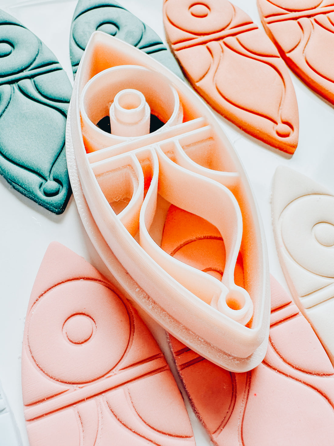 Hattie Bold Embossed Clay Cutter