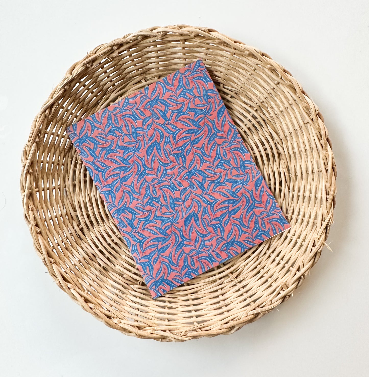 218 Blue Vines Transfer Paper