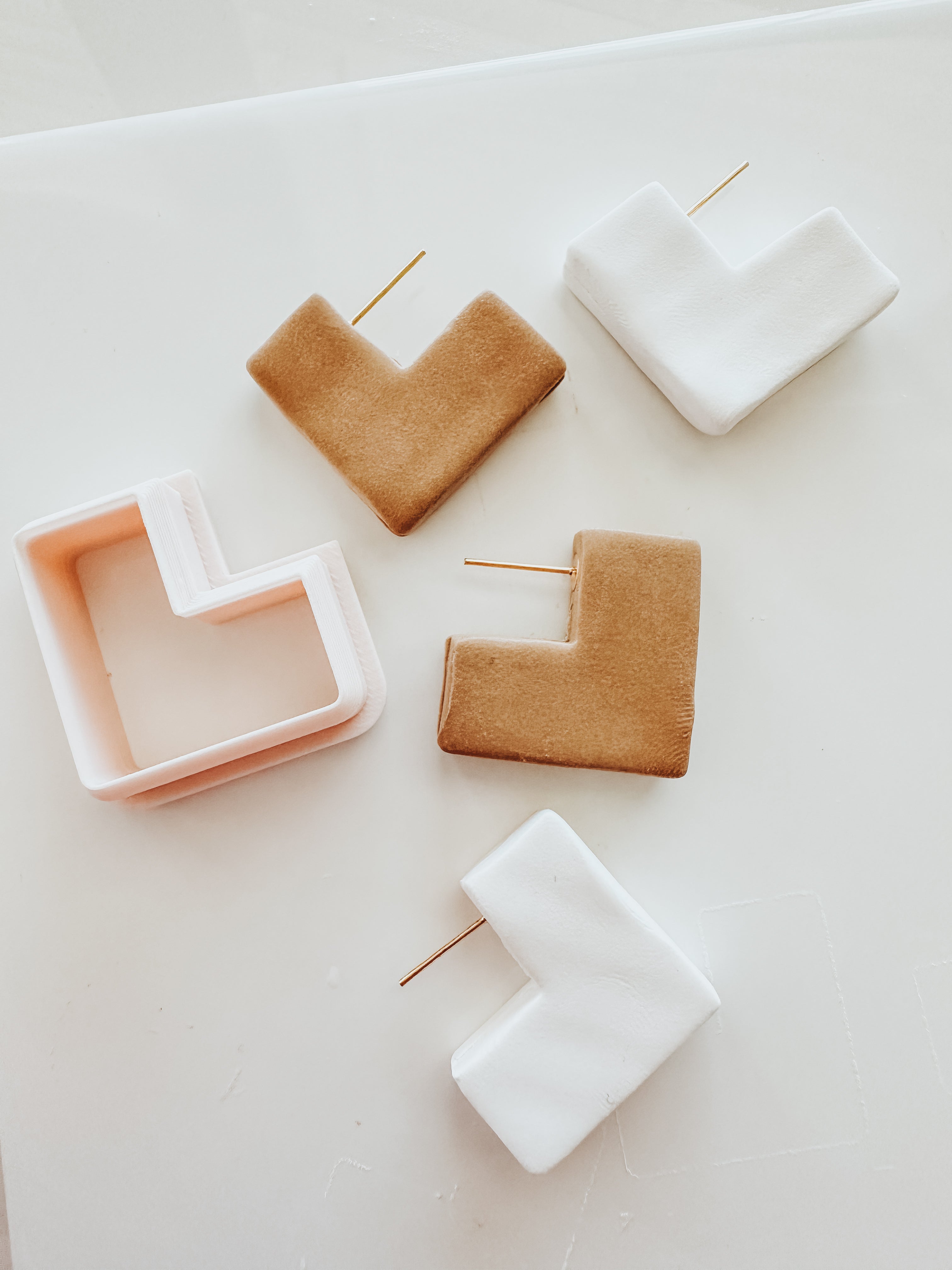 Square Huggie Clay Cutter 1”
