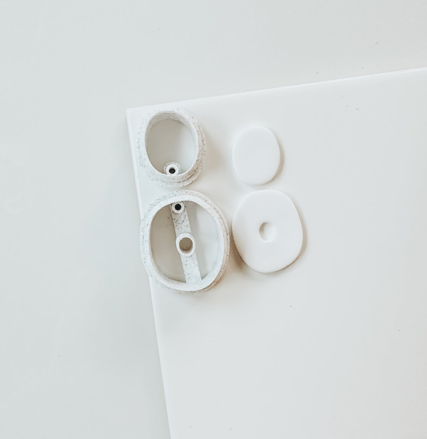 Olive Clay Cutter 2.50" With Hole Guides