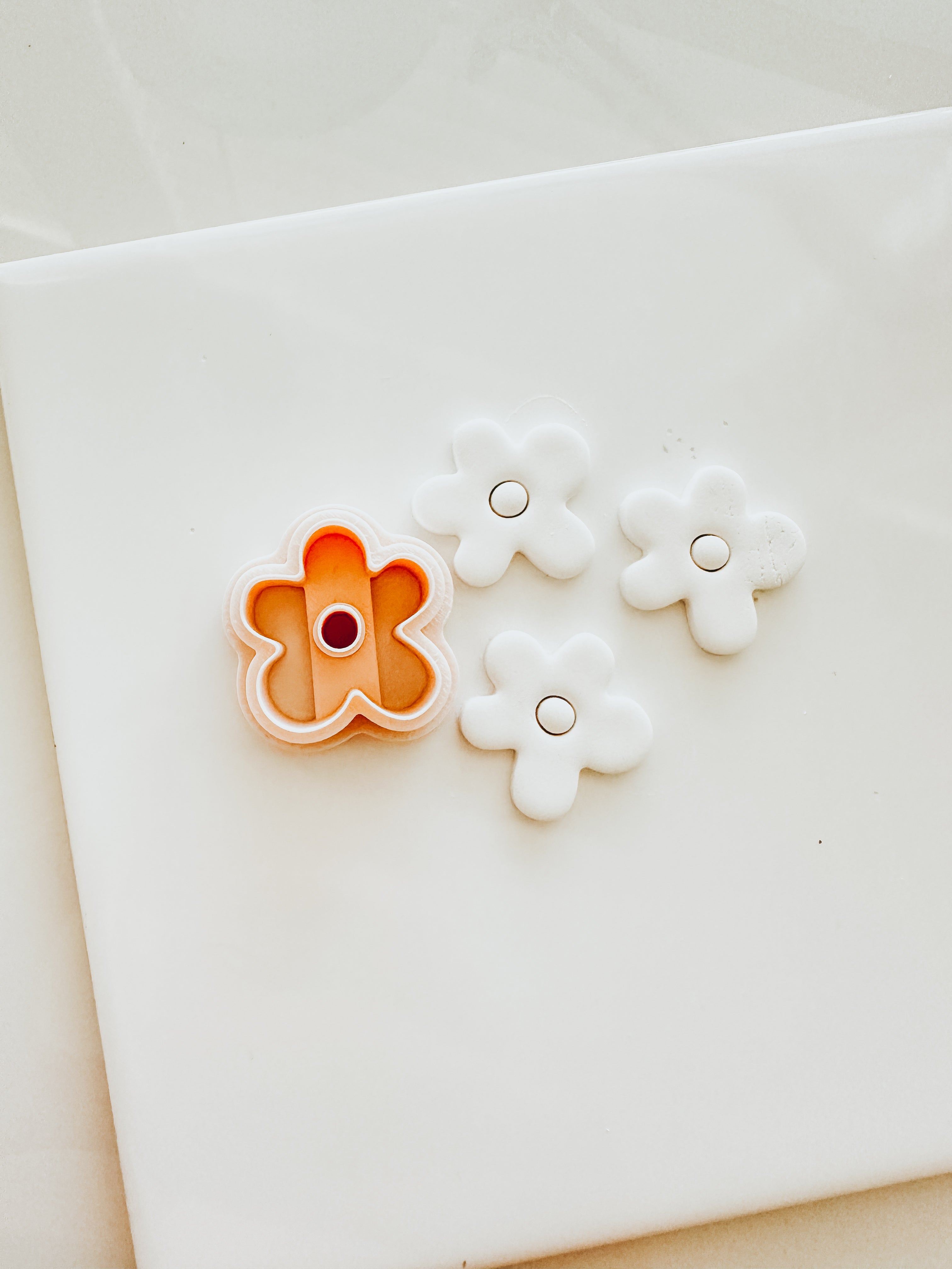 Organic Flower Clay Cutter