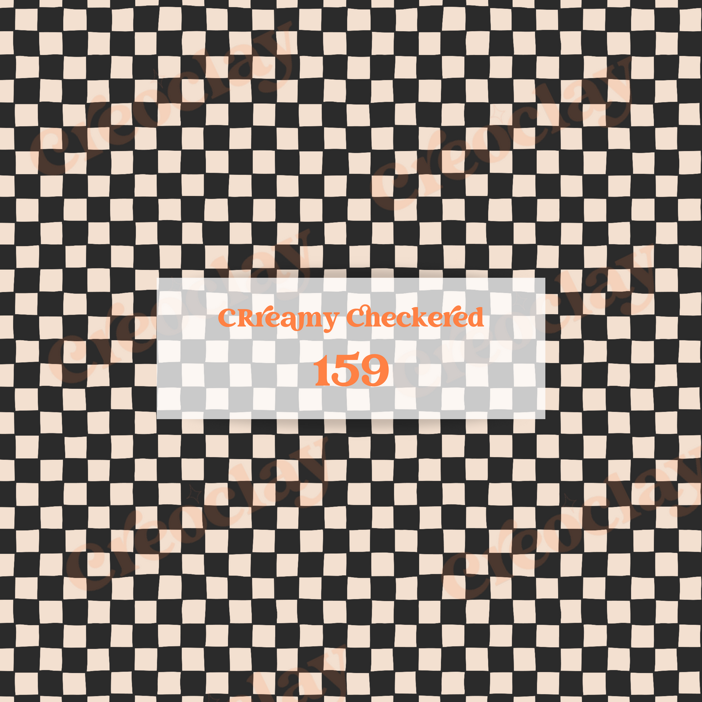 Transfer Paper 159 (Creamy Checkered)