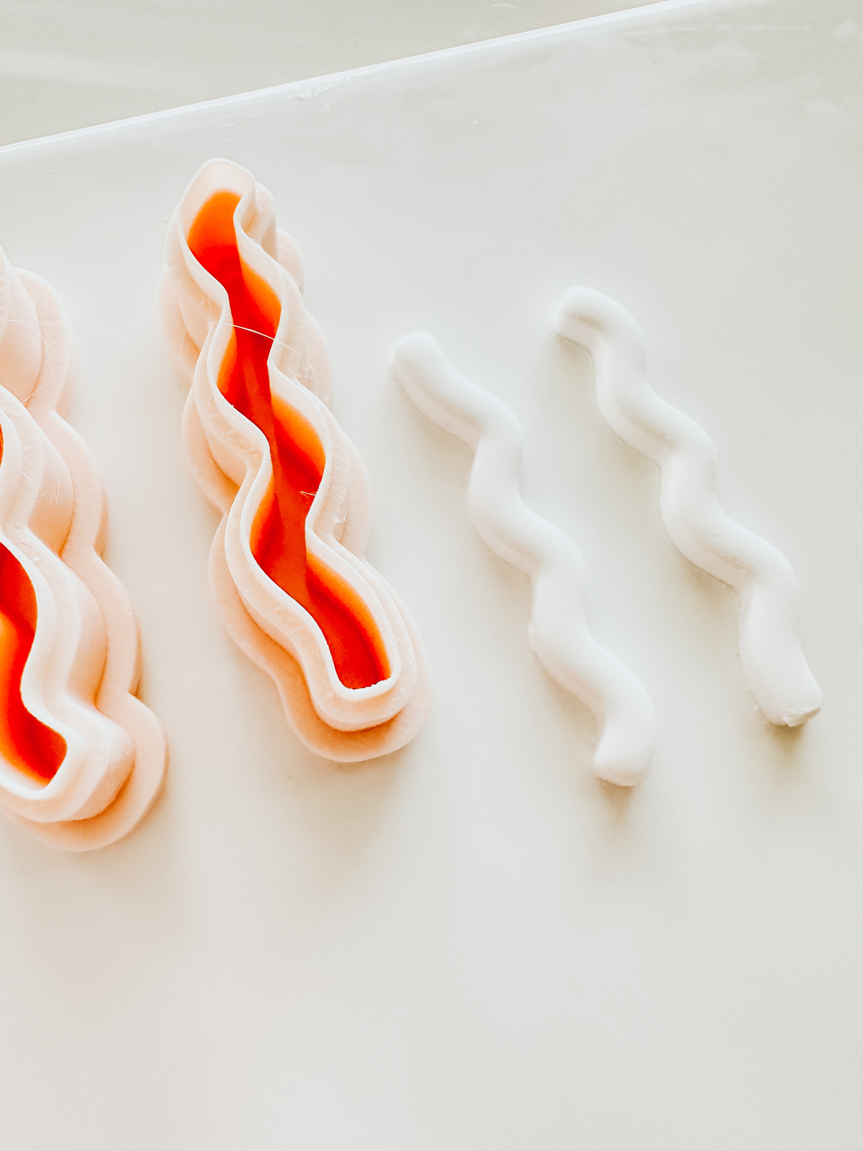 Drift Squiggle Mirrored Two Piece Clay Cutter Set