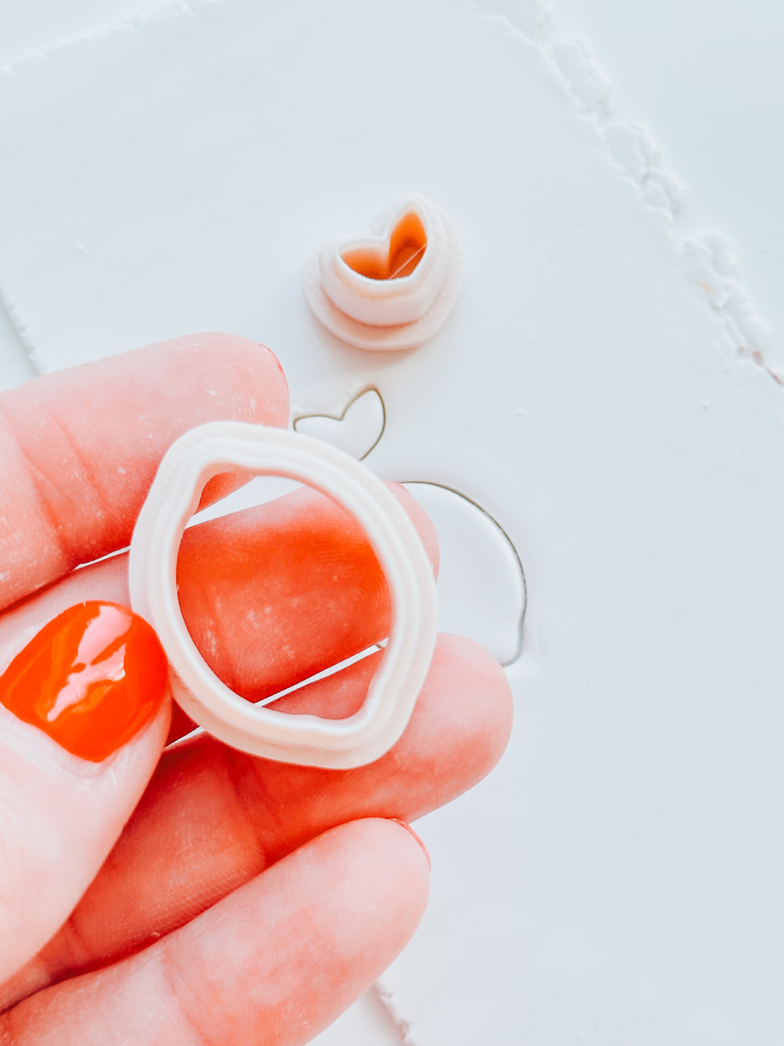 Lemon & Leaf Outline Clay Cutter