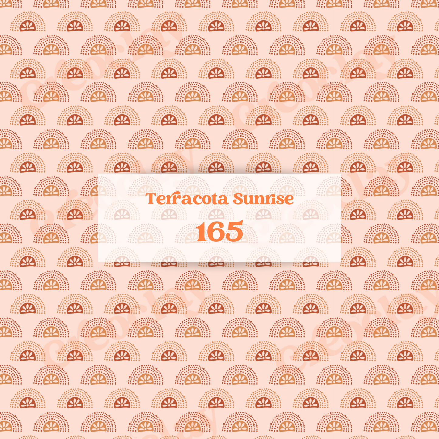 Transfer Paper 165 (Terracotta Sunrise)