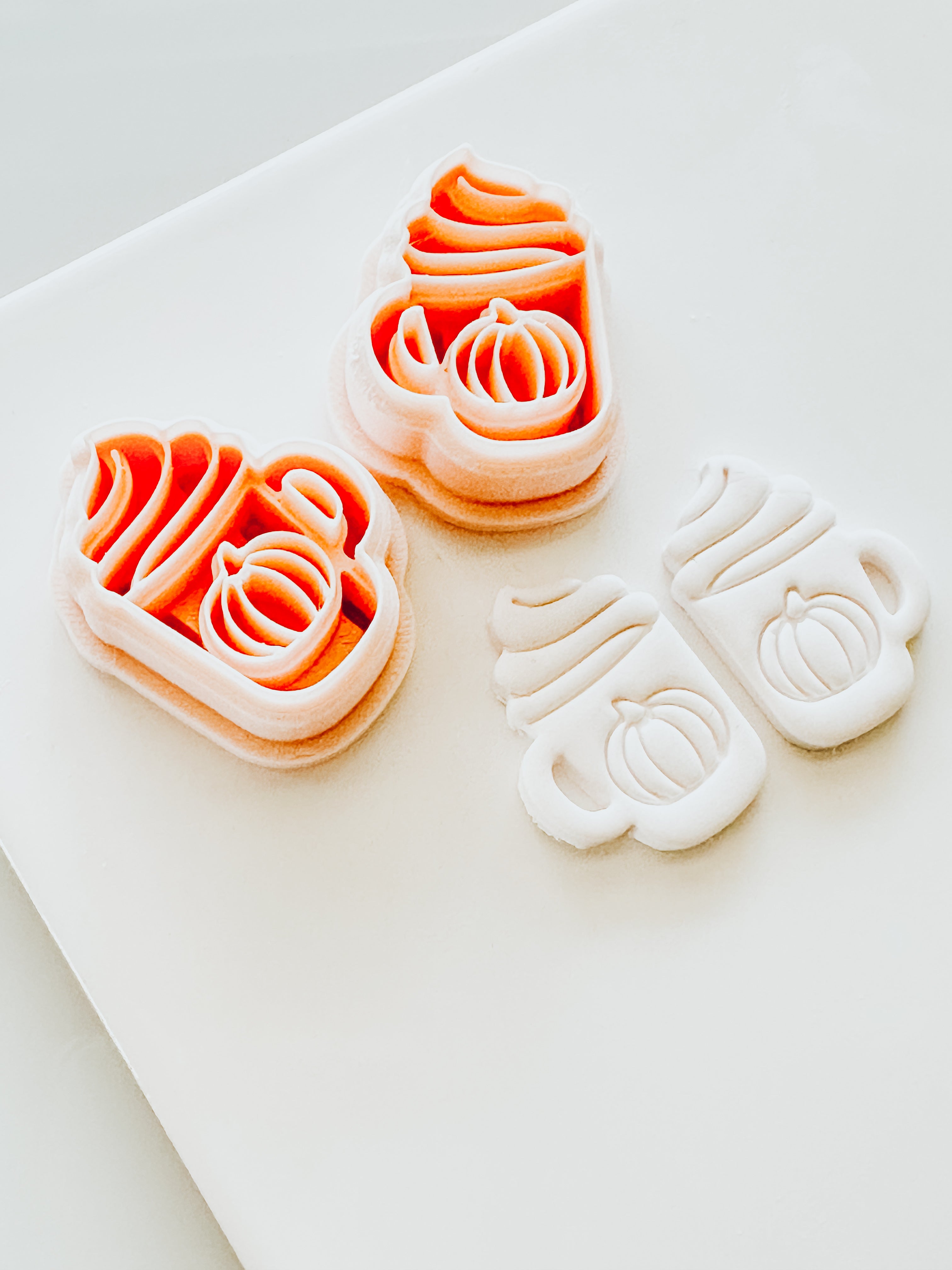 Pumpkin Mugs Clay Cutter Set