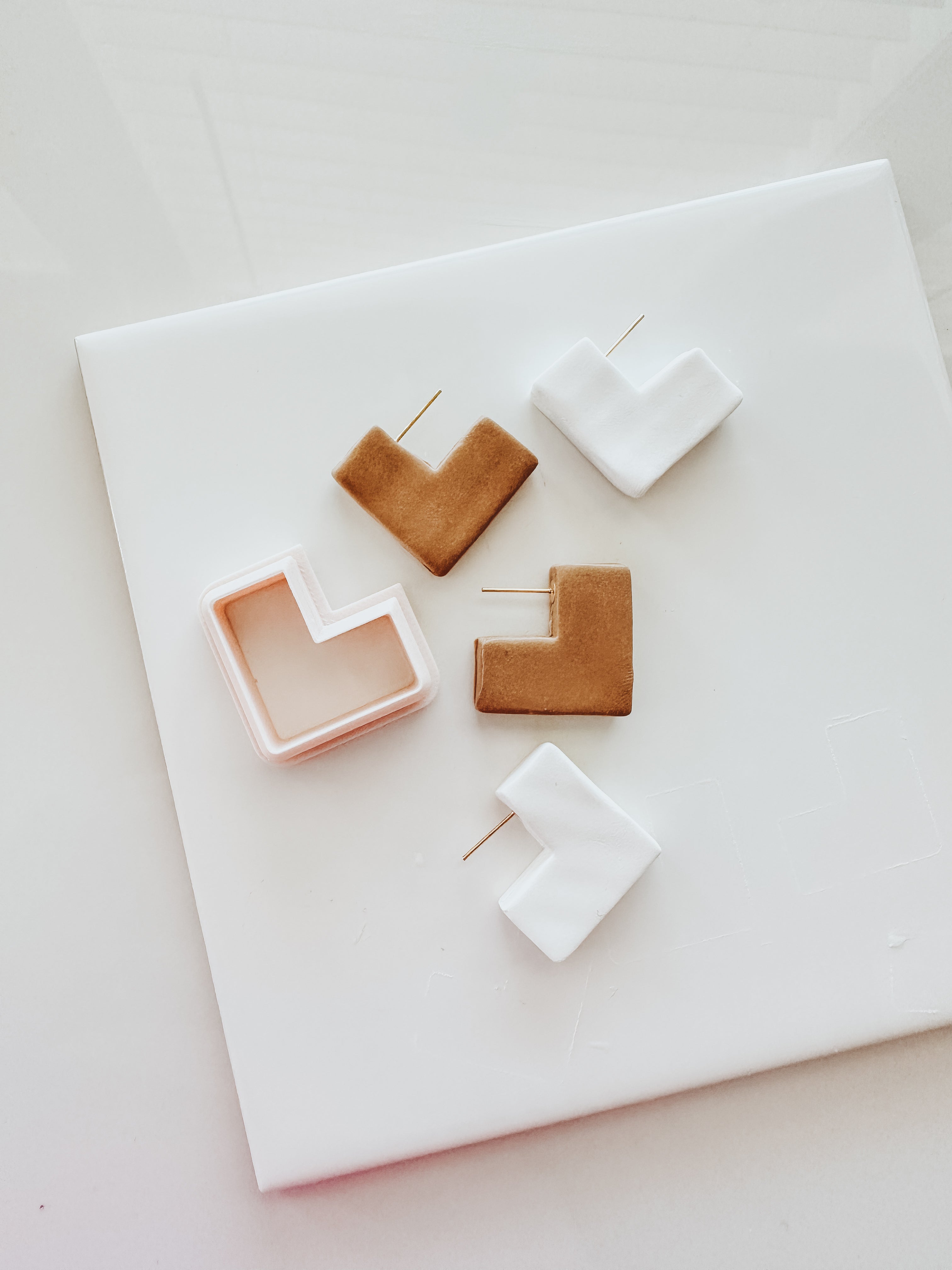 Square Huggie Clay Cutter 1”