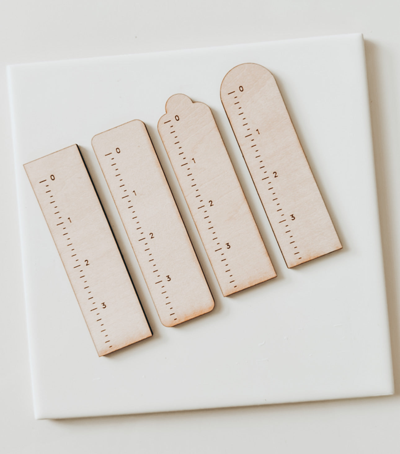 Wooden Jewelry Rulers