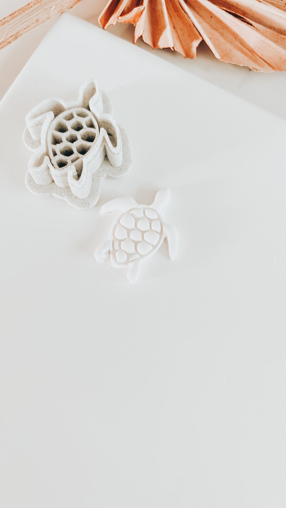 Turtle Clay Cutter for Polymer Clay Earrings