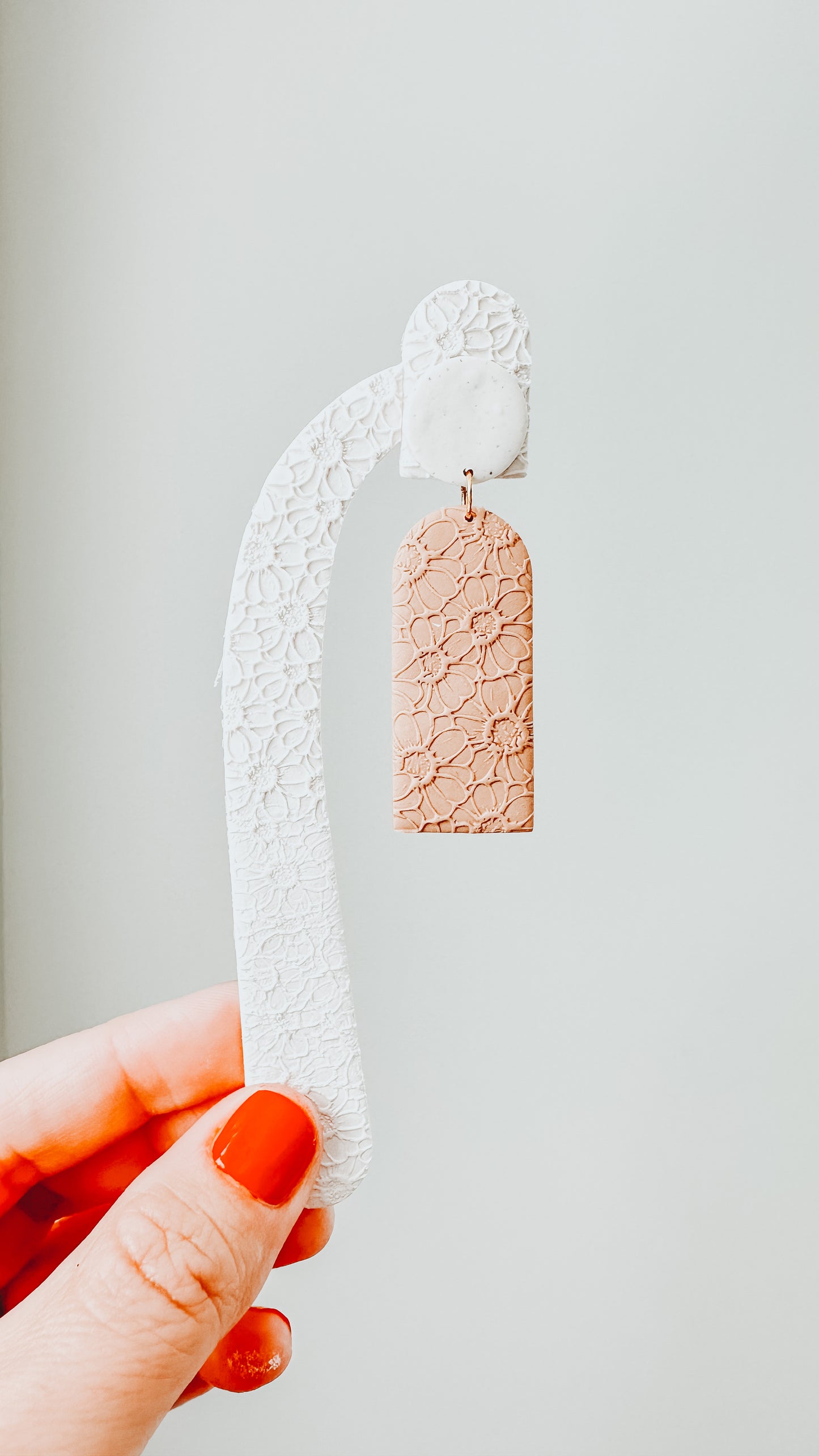 Clay Earring Try On Stick Clay Cutter