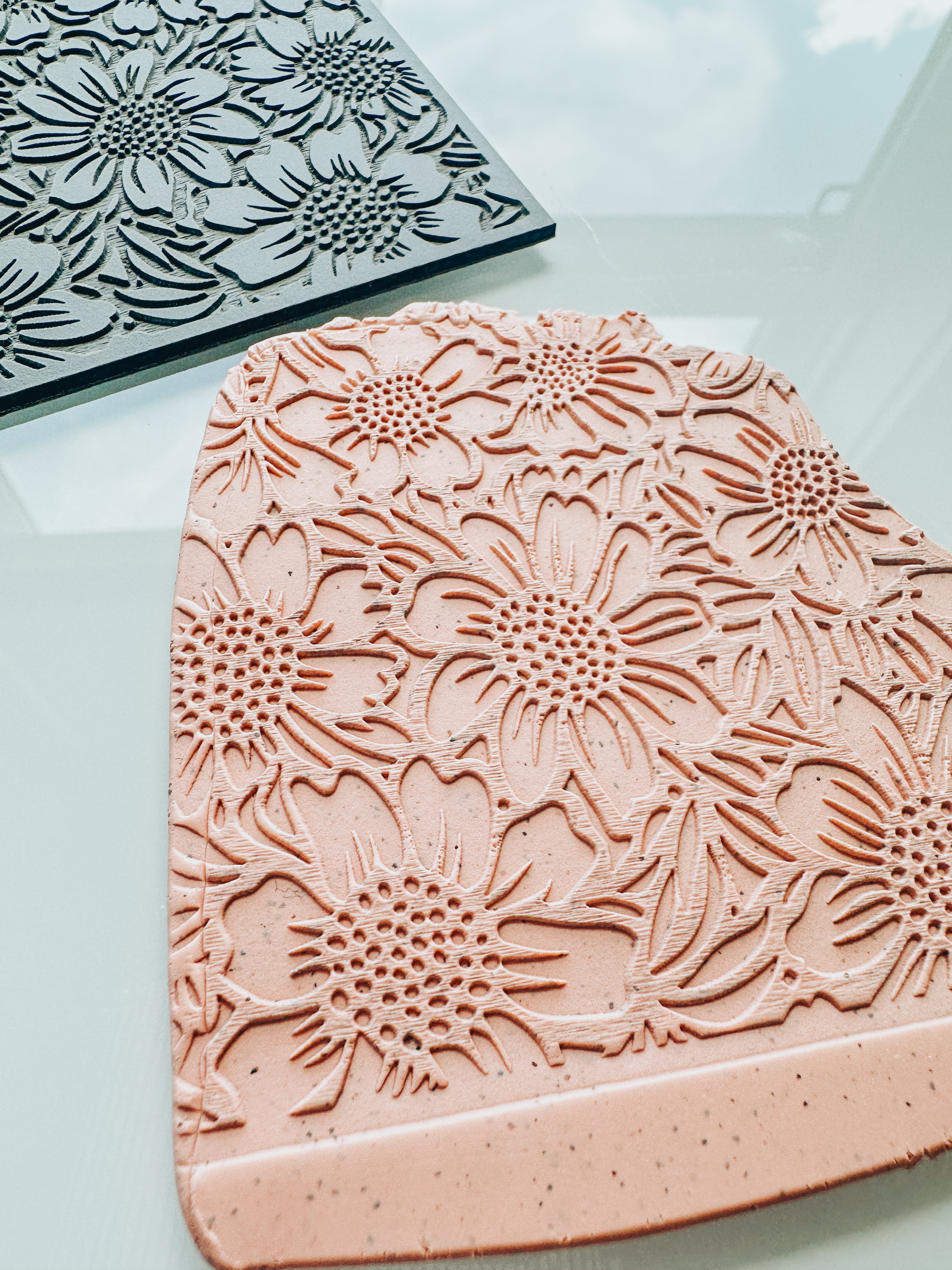 Artist Flower Autumn Texture Mat
