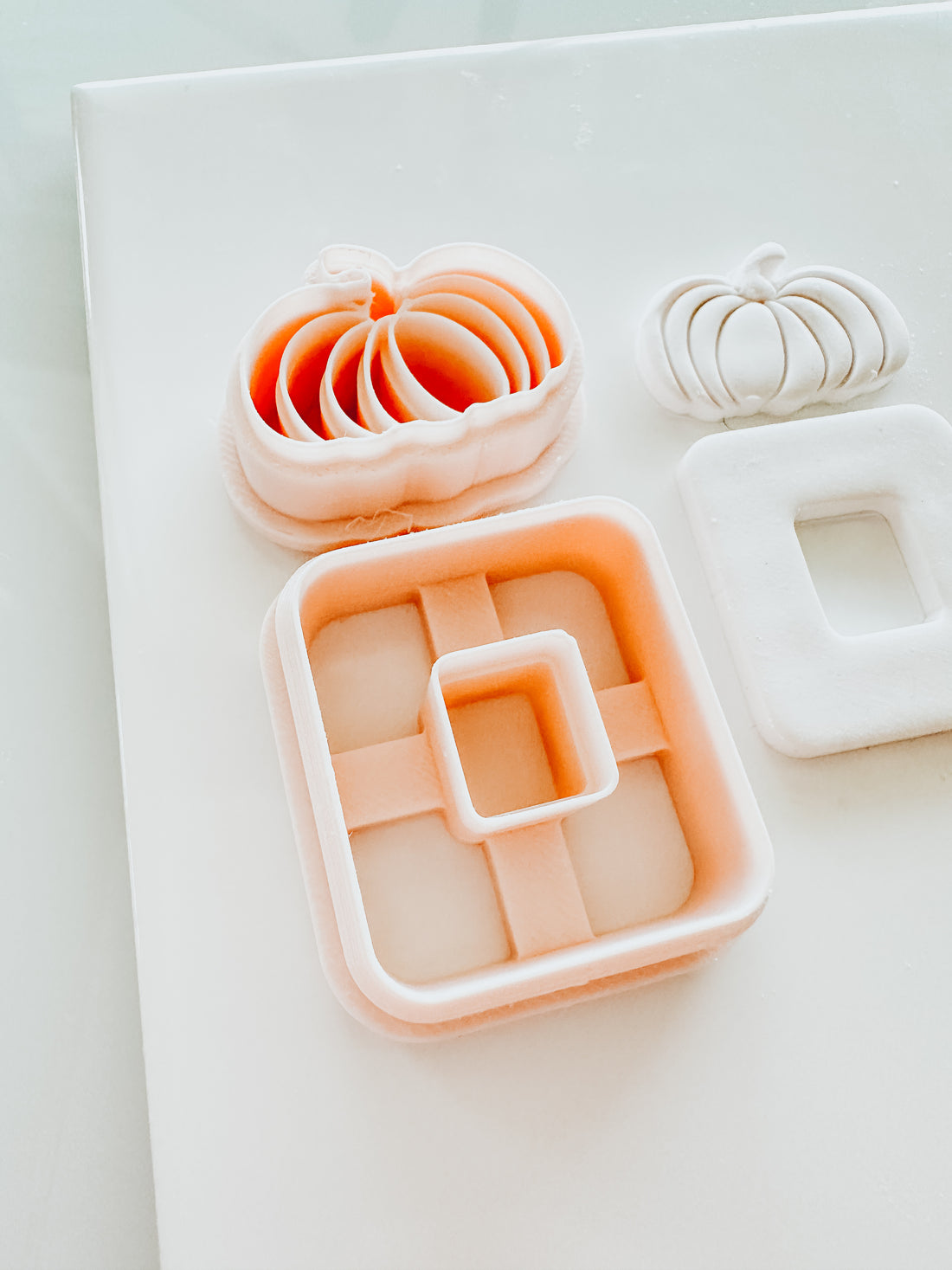 Pumpkin & Square Clay Cutter Set