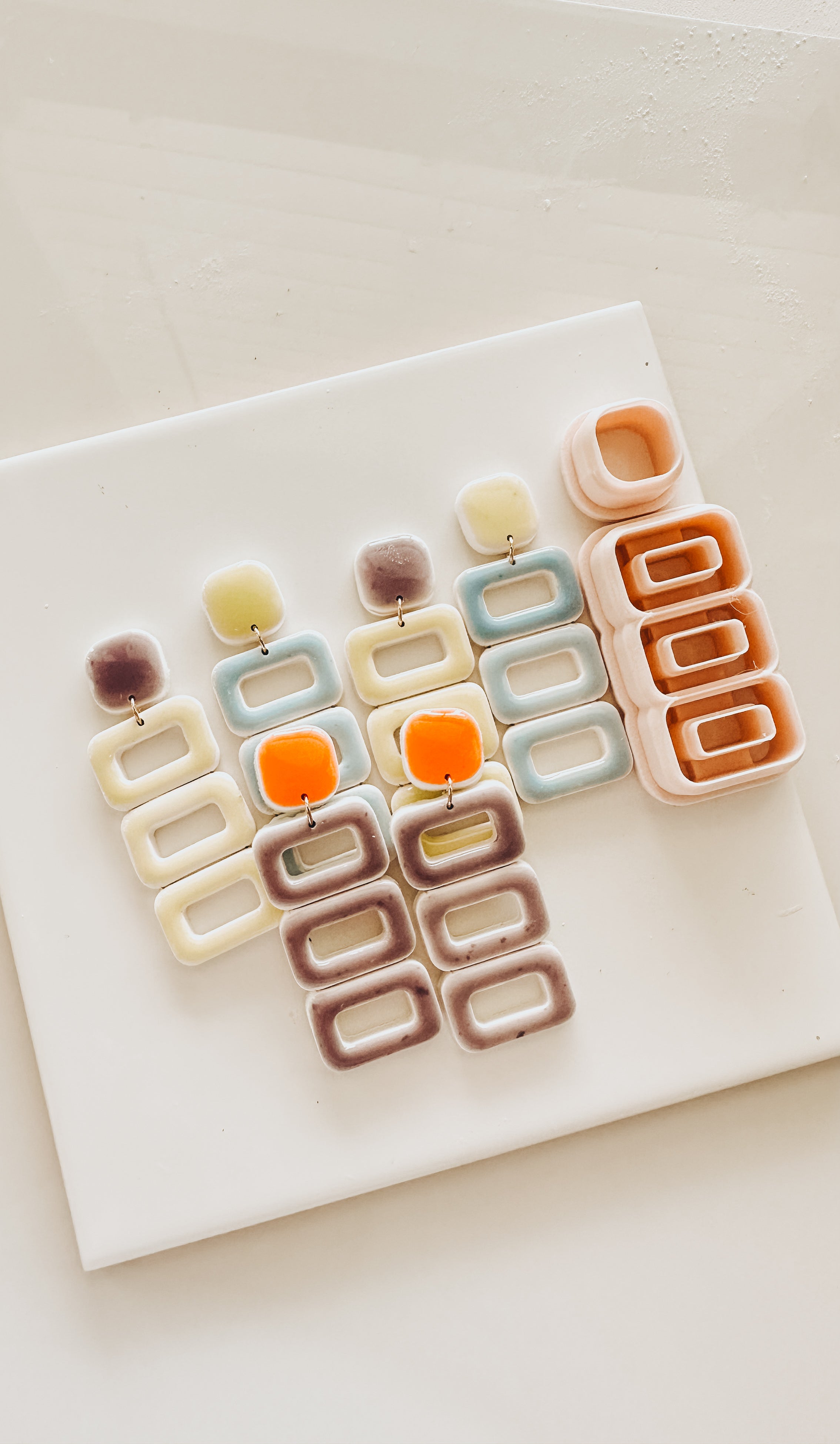 Onyx Rectangle Clay Clay Cutter Set 2.25”