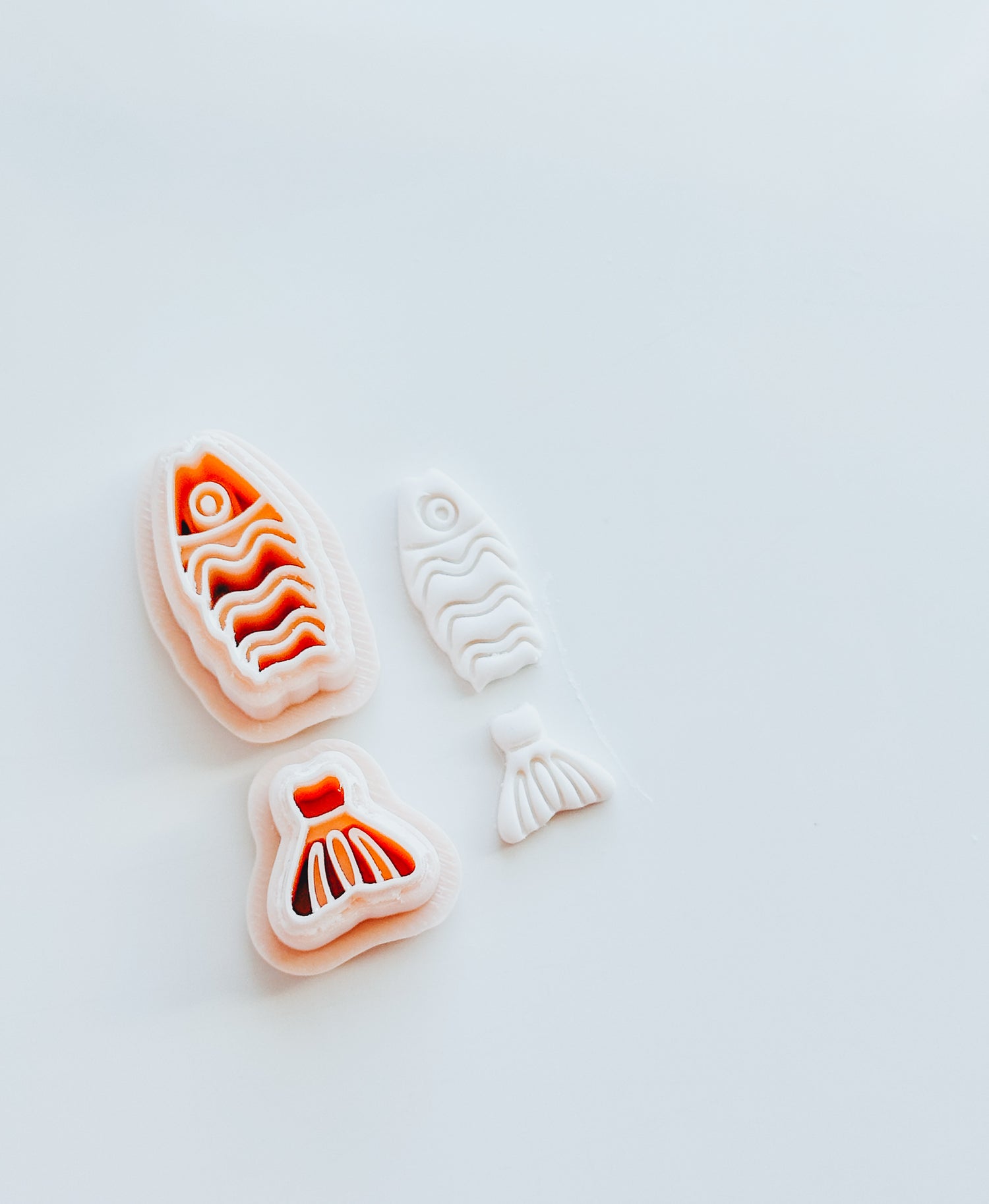 Summer Fish 2 PIECE Clay Cutter