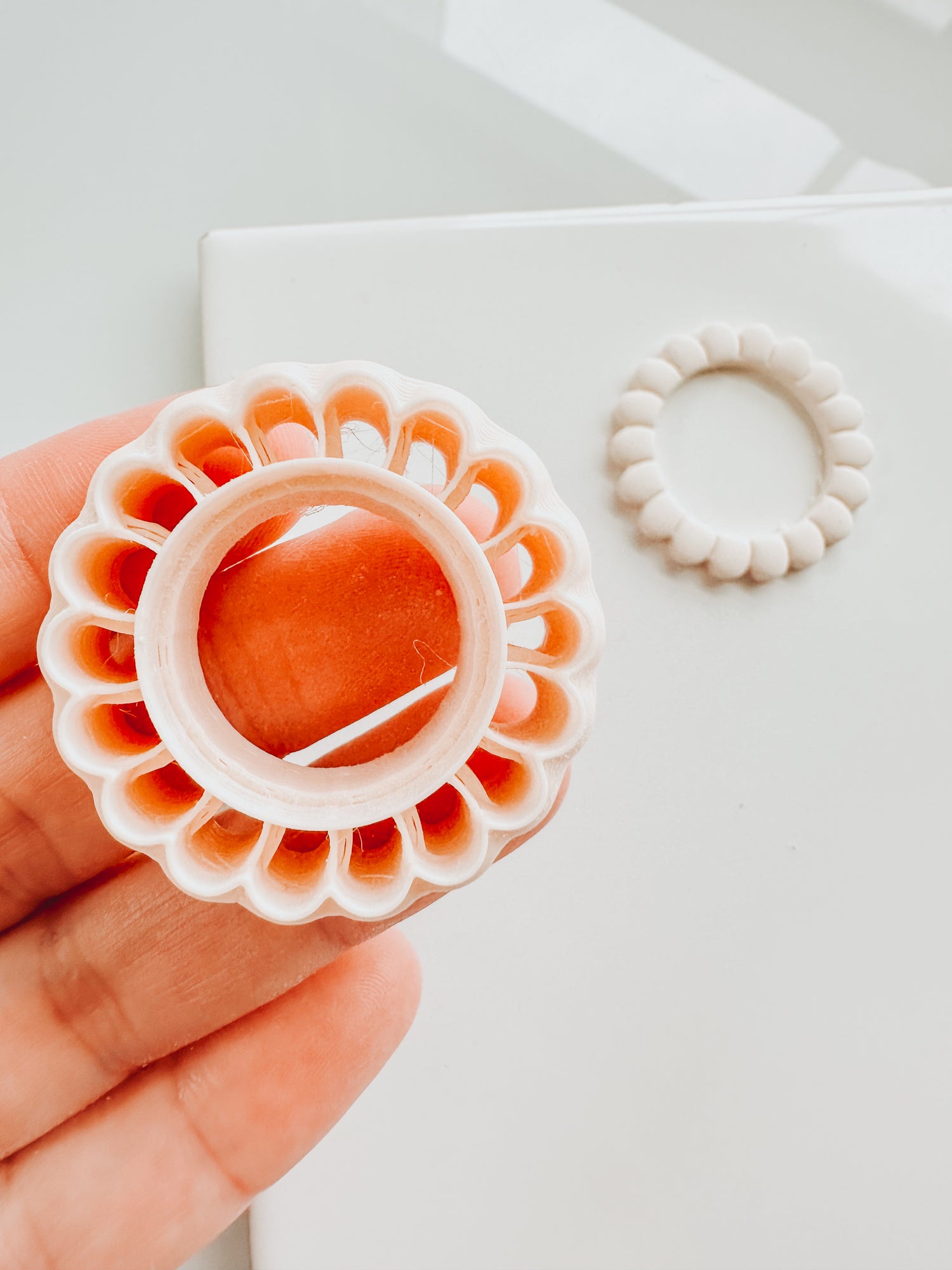 Scalloped Circle Clay Cutter