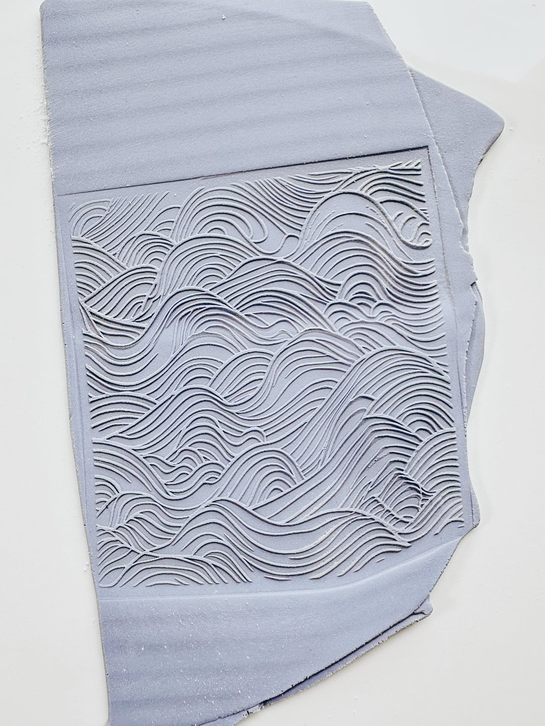 Coastal Waves Clay Texture Mat