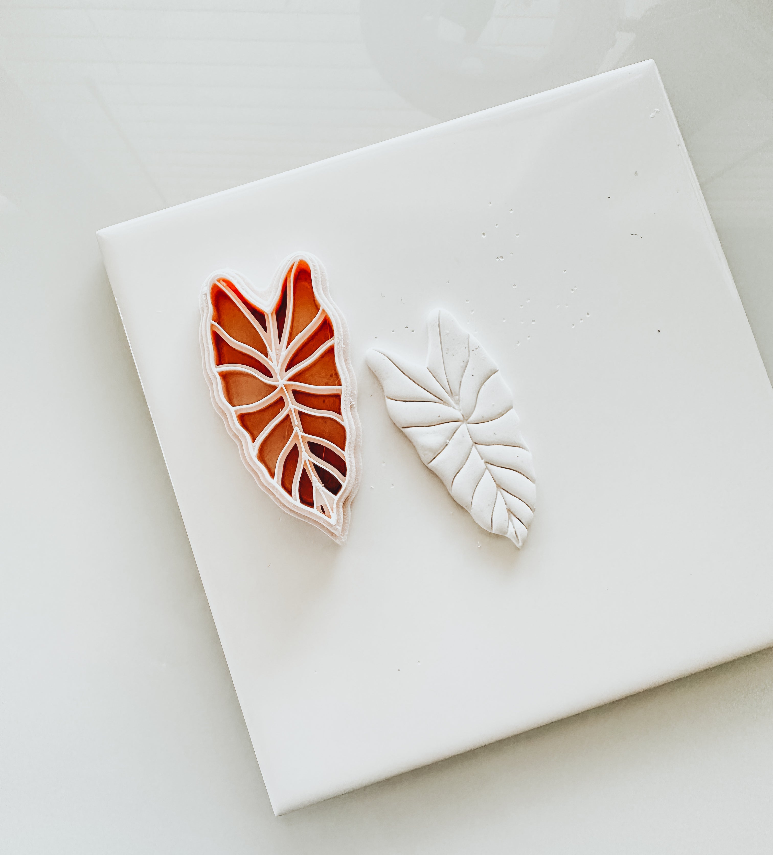 Tropical Leaf 1 Clay Cutter