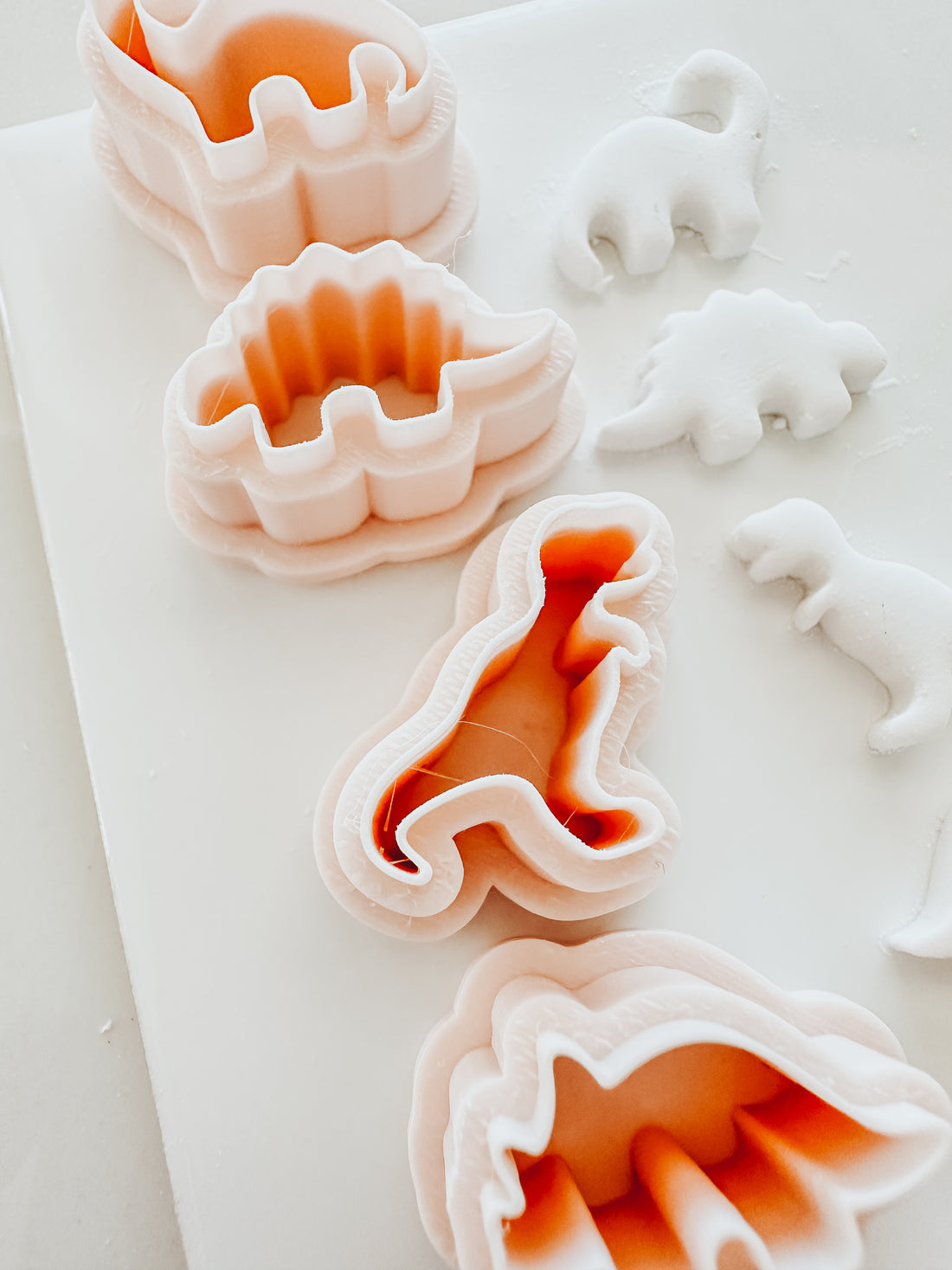 Dino Stud Clay Cutter Set Of 4