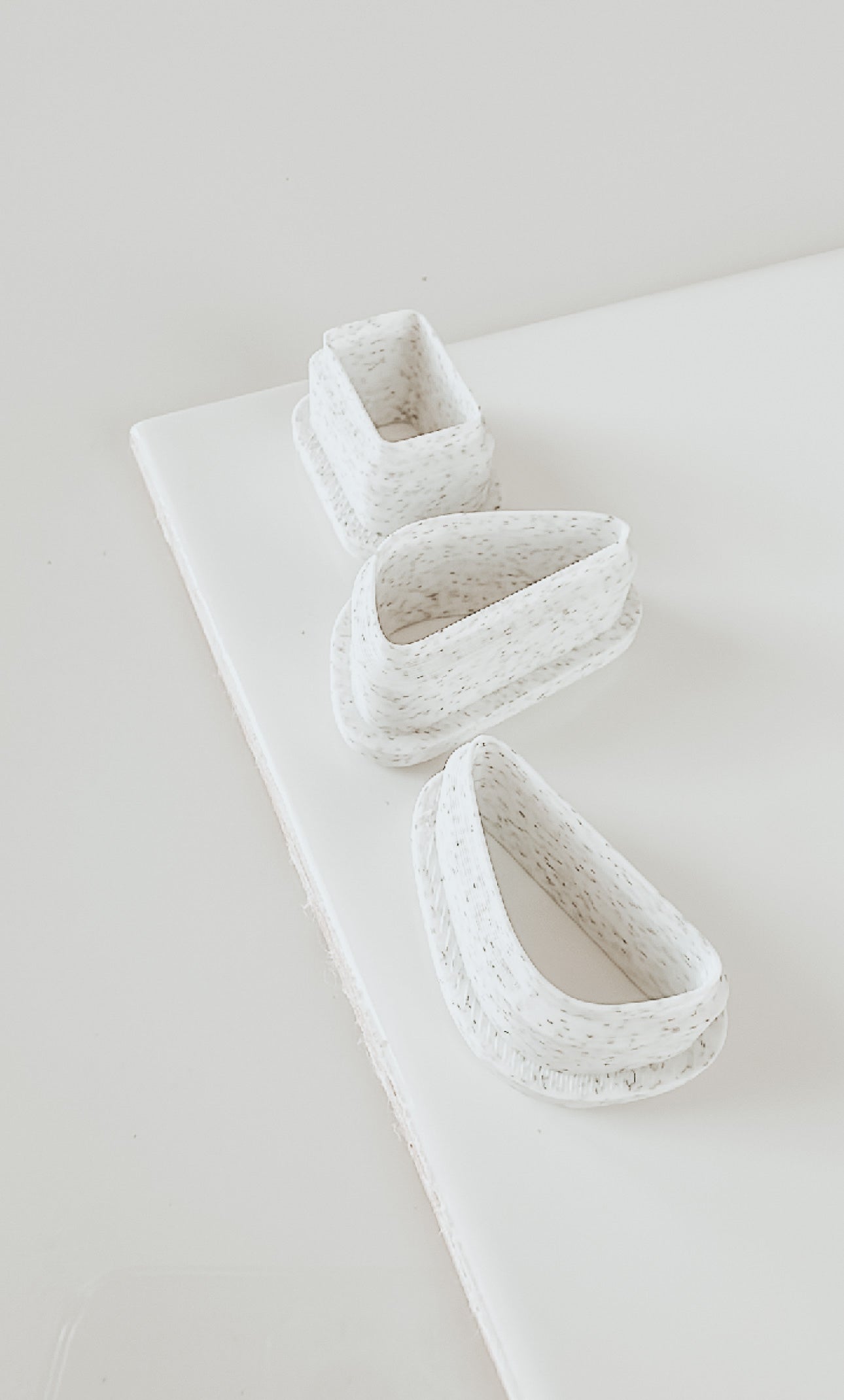 Pepper - Organic Drop Clay Cutter 2 PIECE SET (center and dangle are identical shapes)