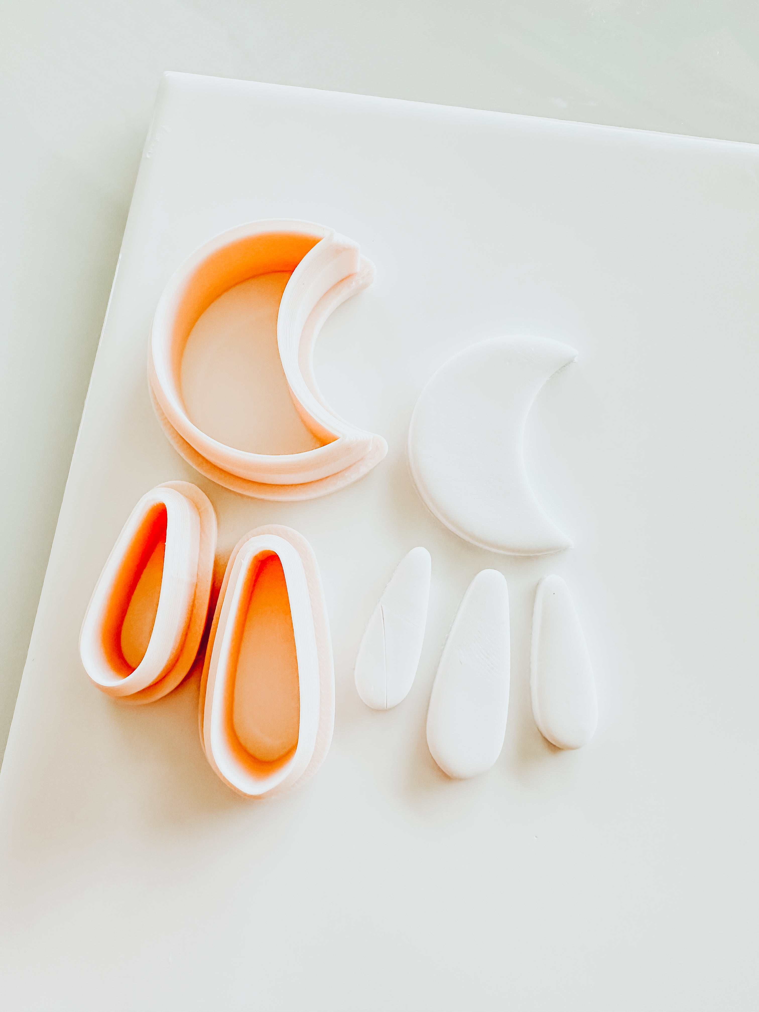 Moon & Drop Clay Cutter