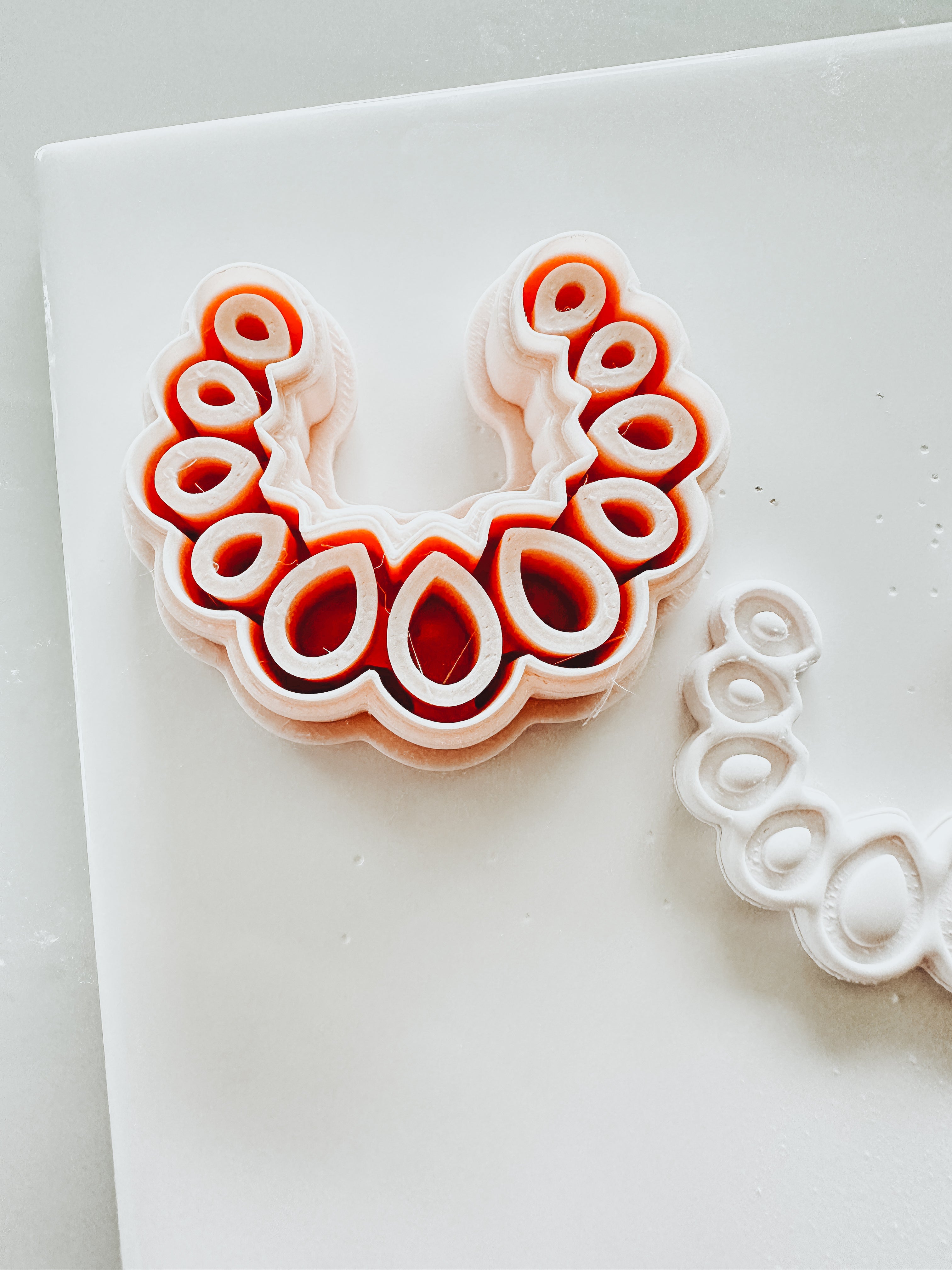 Hazel Western Squash Blossom Inspired Clay Cutter