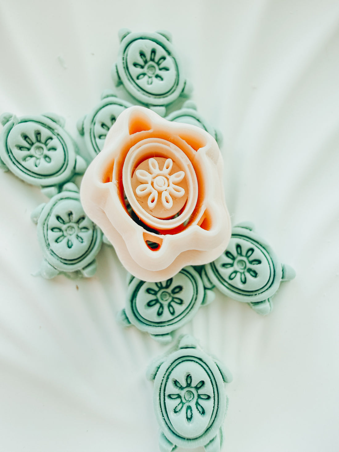 Sun Turtle Clay Charm Cutter