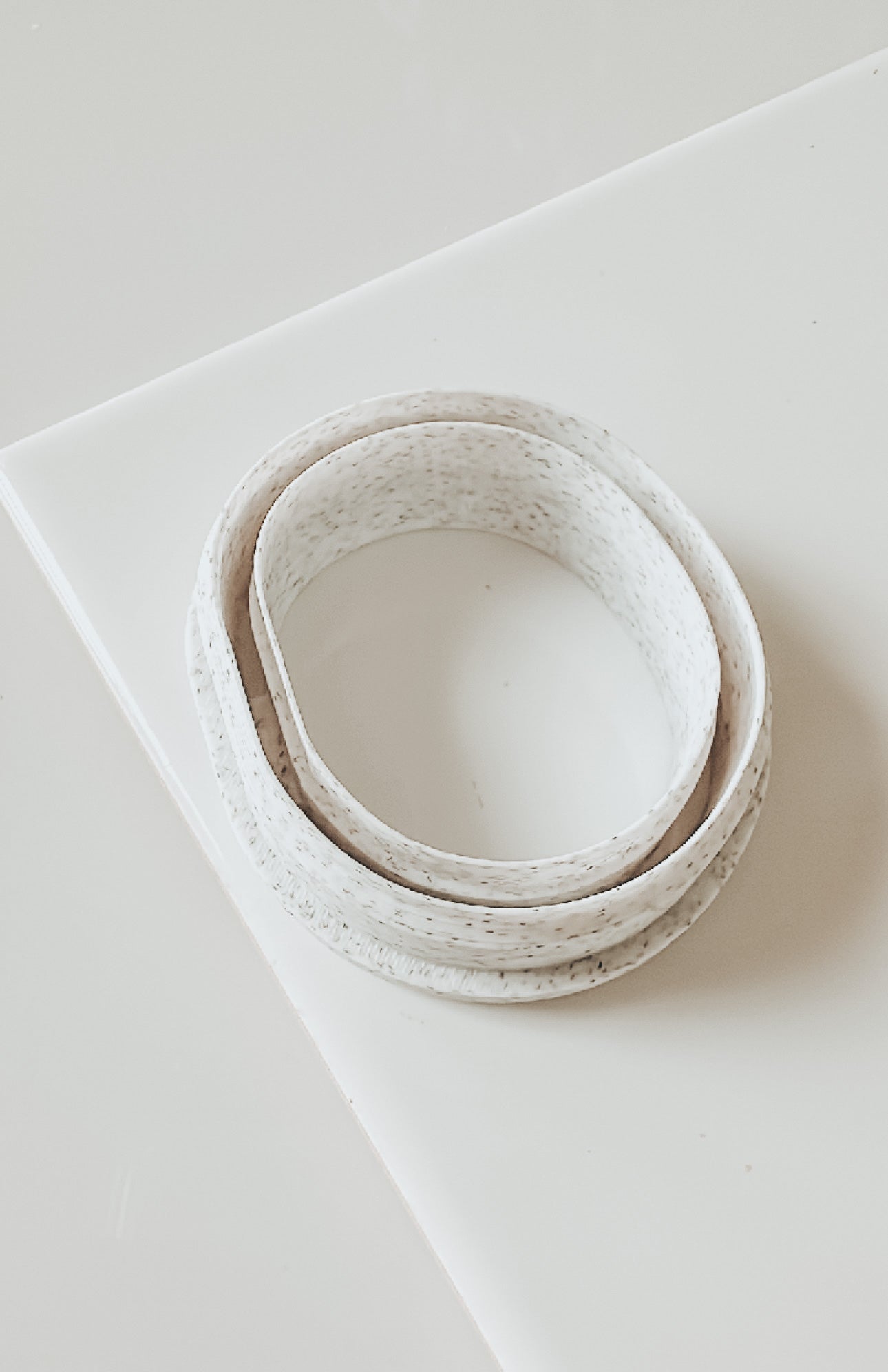 Organic Skinny Circle Clay Cutter