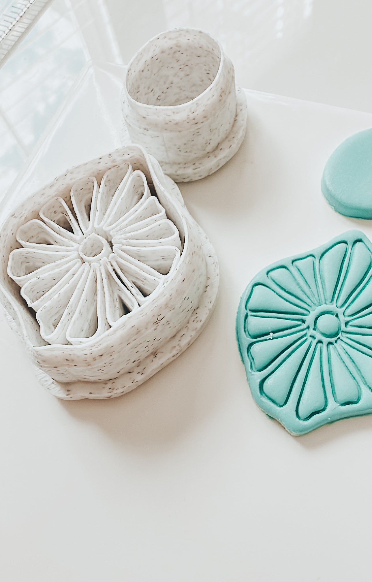 Mandarin Abstract Clay Cutter
