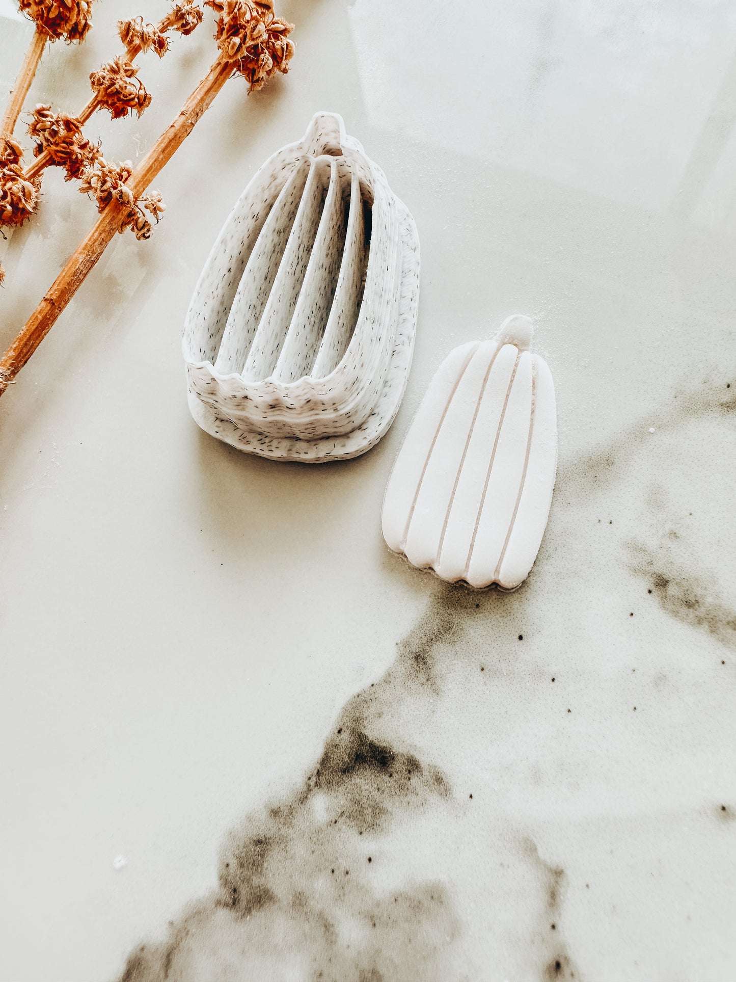 Tall Pumpkin Clay Cutter 1.25”