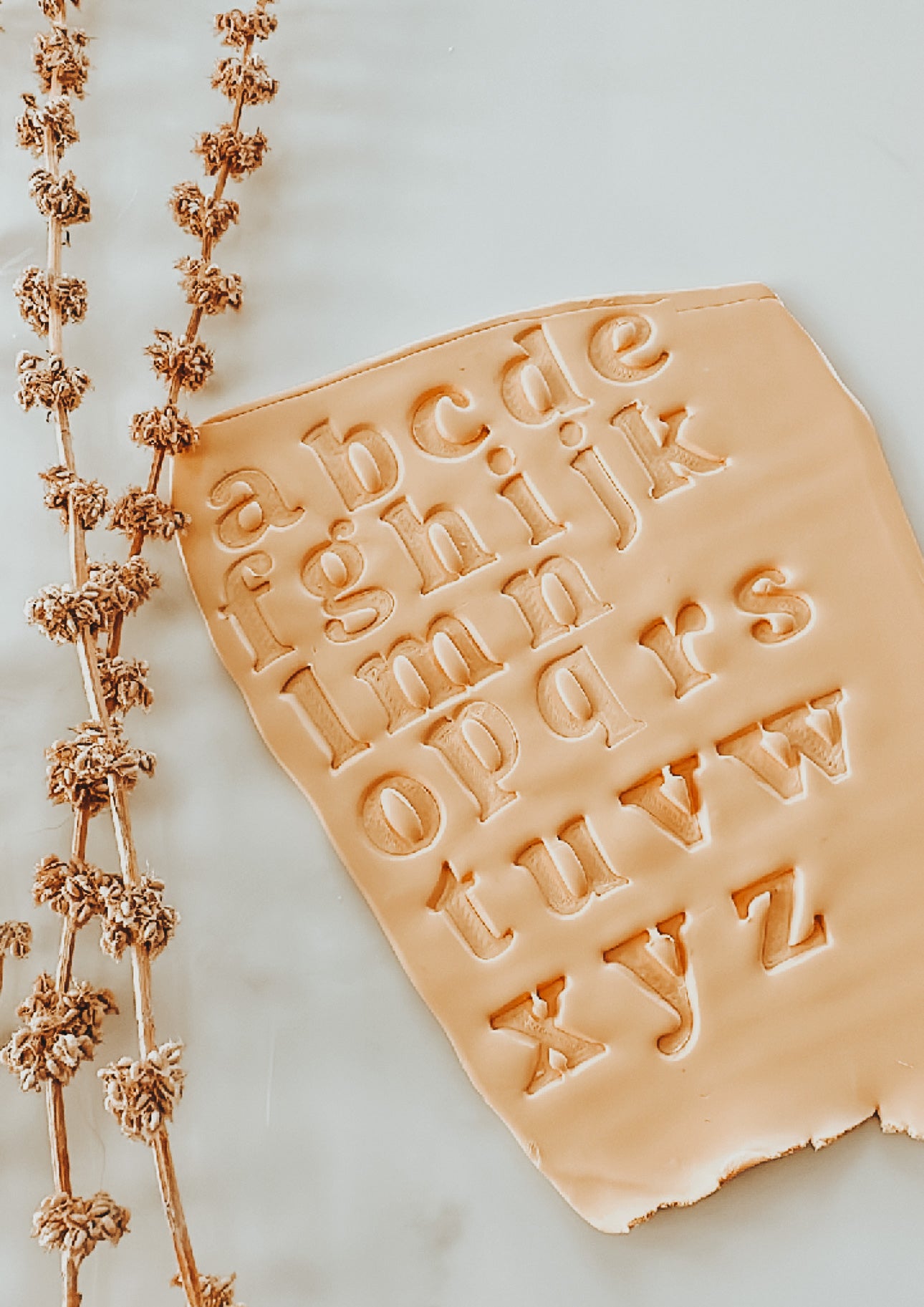 Boho Letter Stamps - 0.50"
