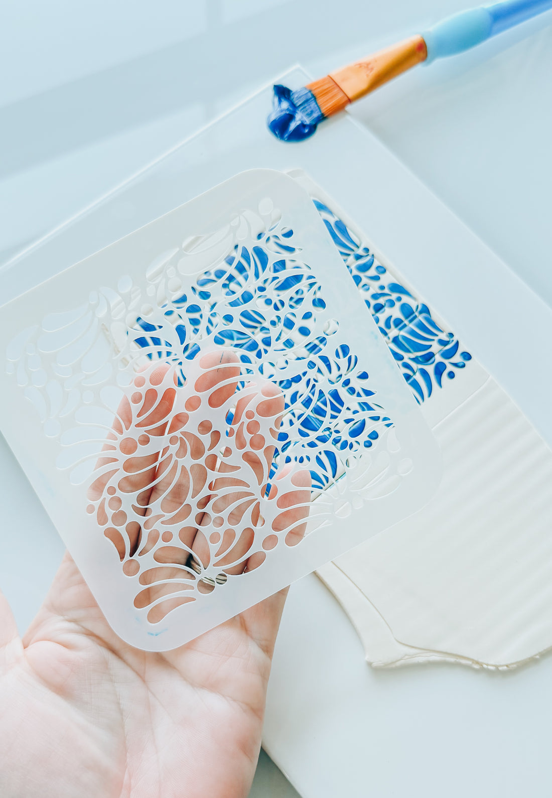 Spanish Talavera Stencil