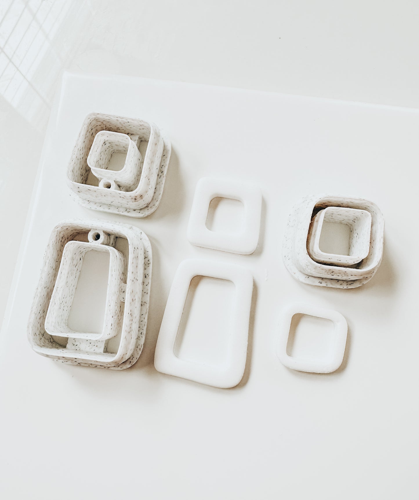 Melody Clay Cutter Set 2.50” With Hole Guides & 0.75” Jump Ring Cutter