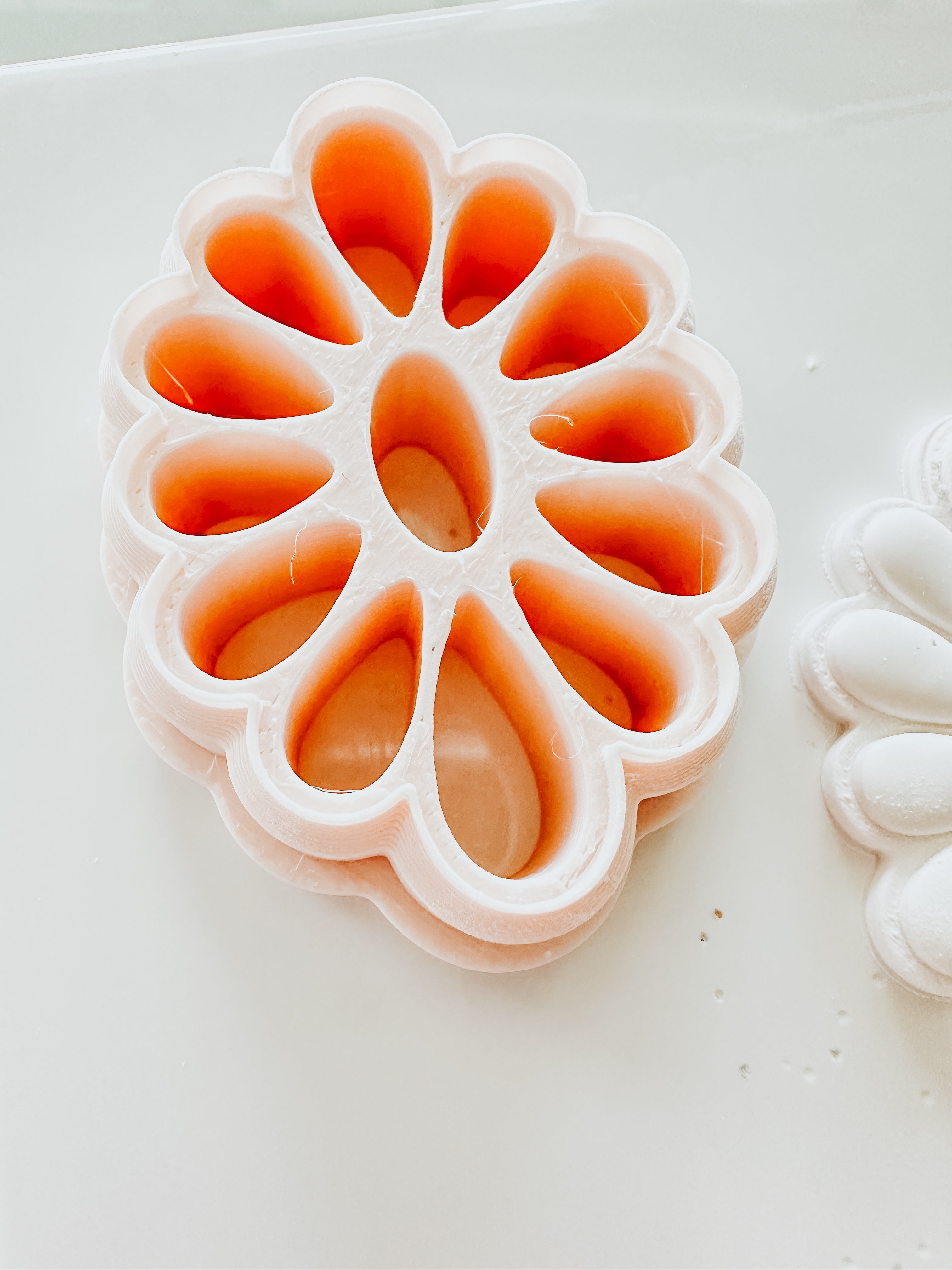 Marigold Blossom Embossed Clay Cutter