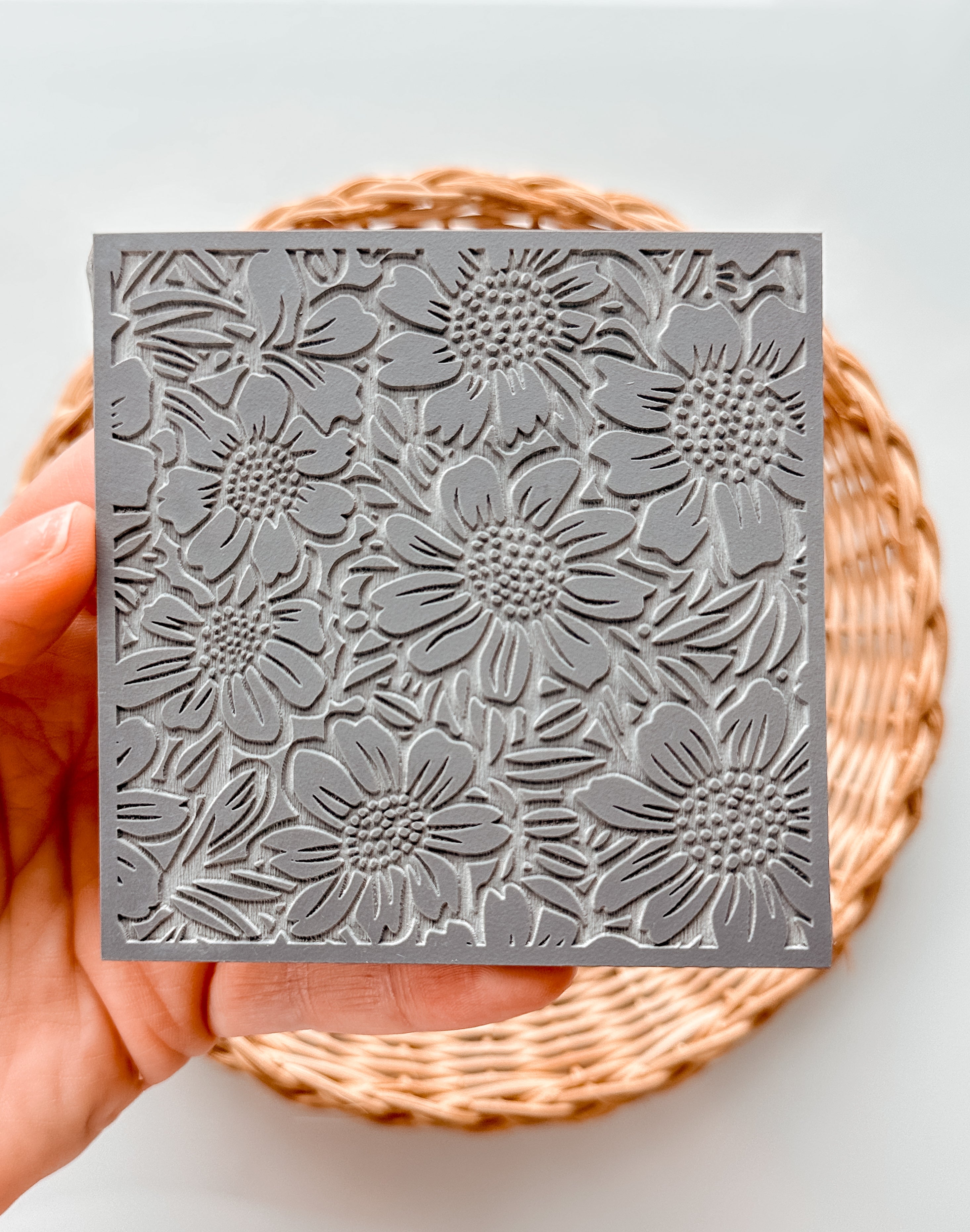 Artist Flower Autumn Texture Mat