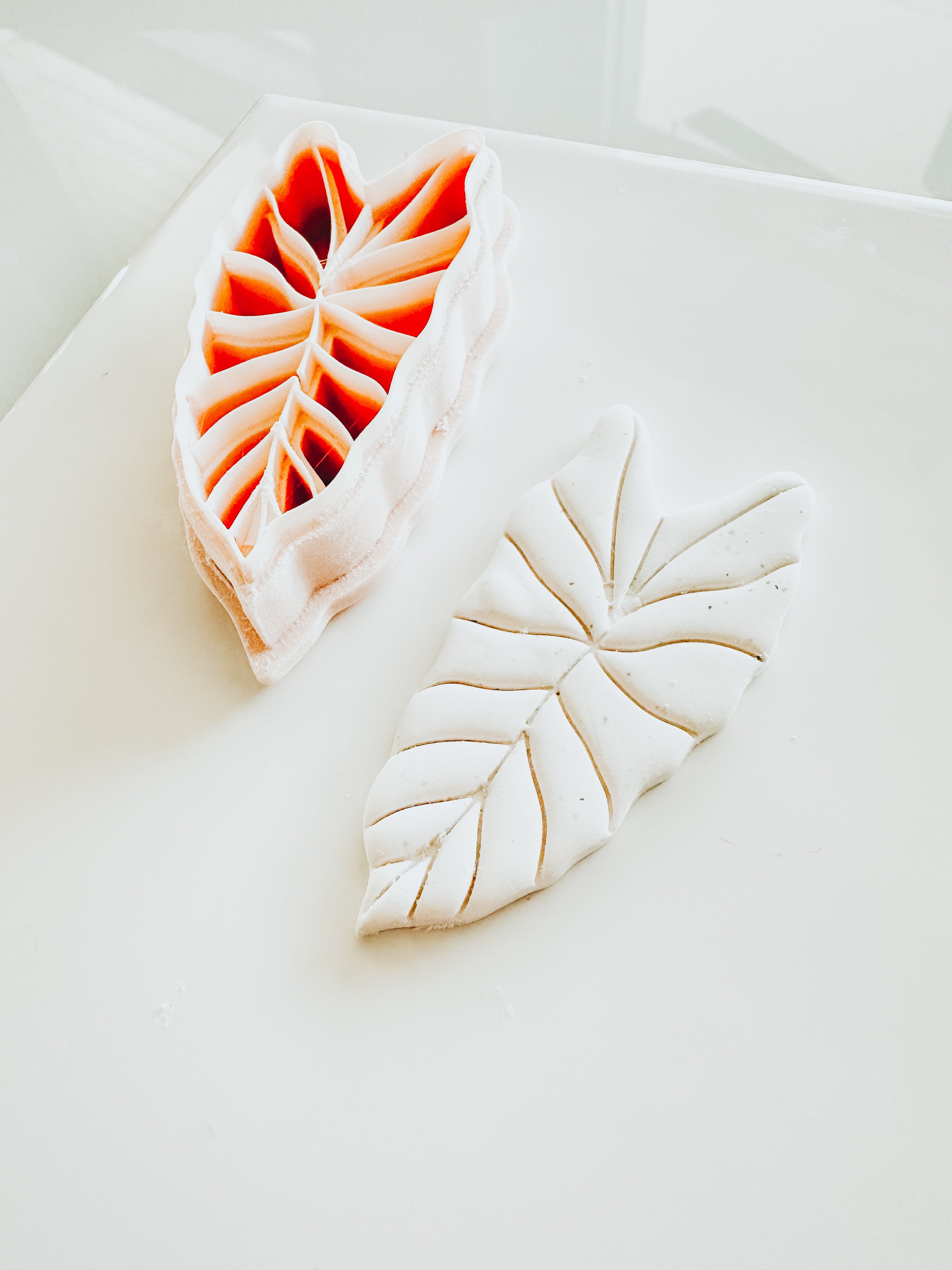 Tropical Leaf 1 Clay Cutter