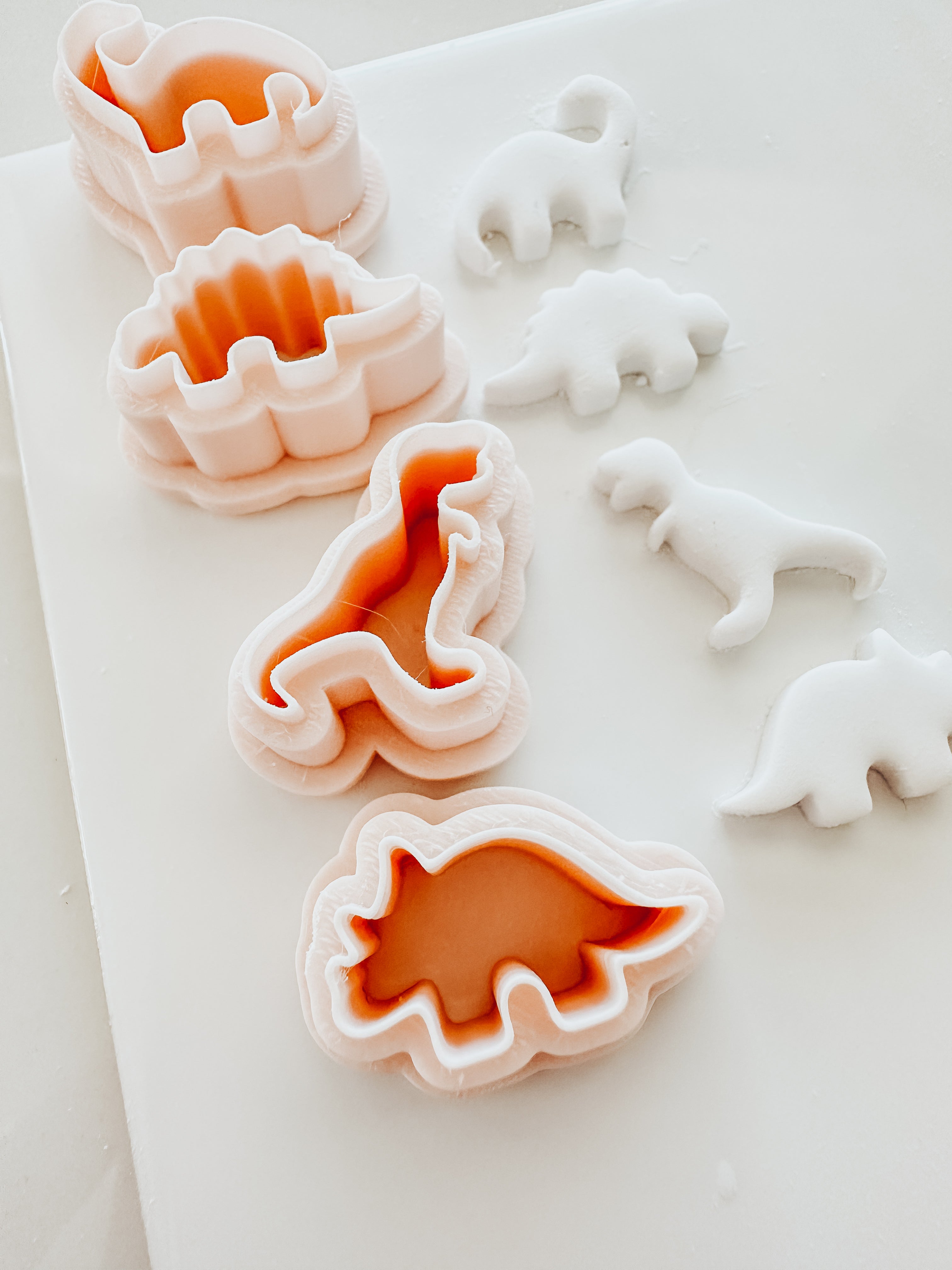 Dino Stud Clay Cutter Set Of 4
