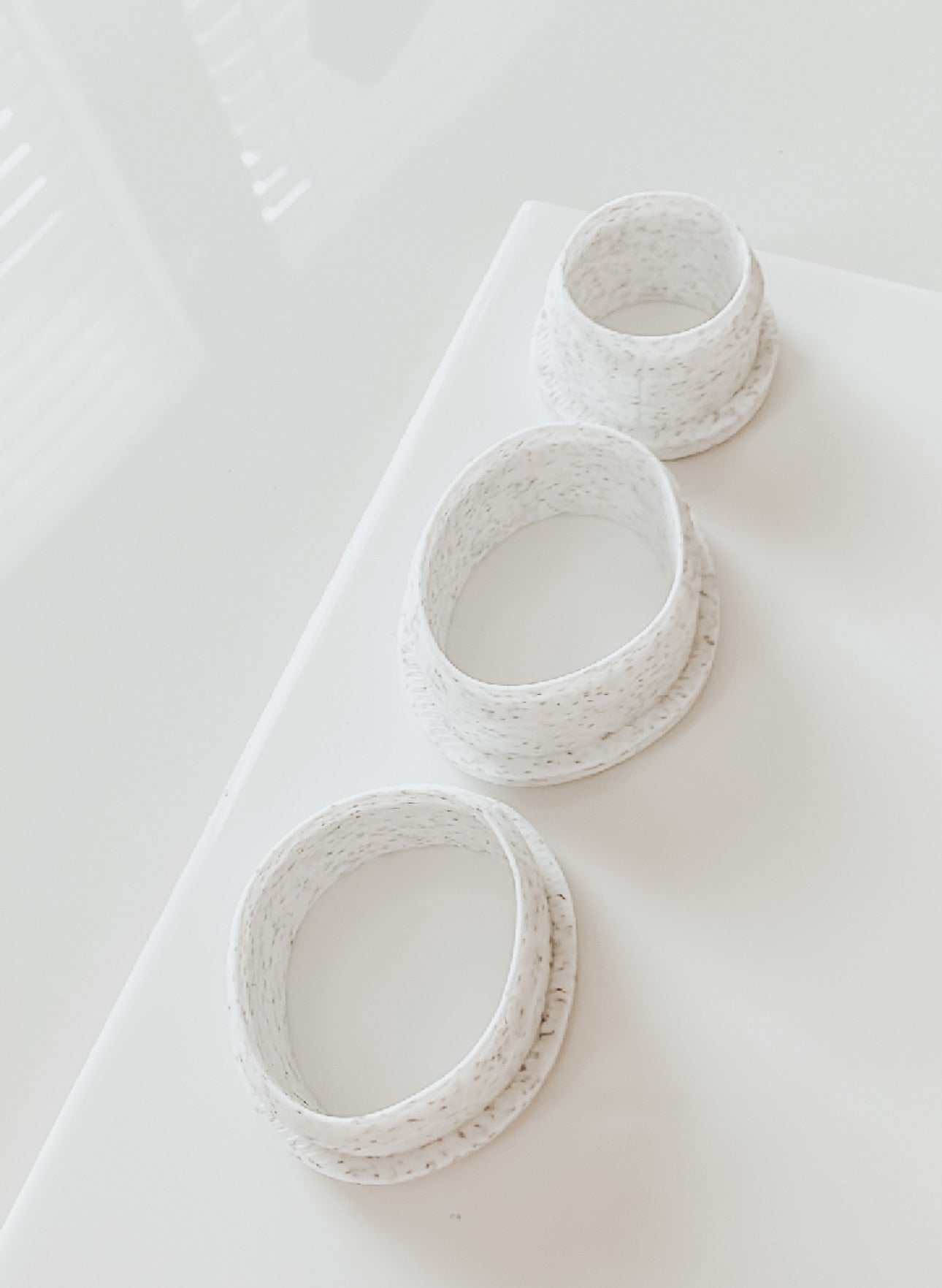 Plum Pebble Trio Clay Cutter Set