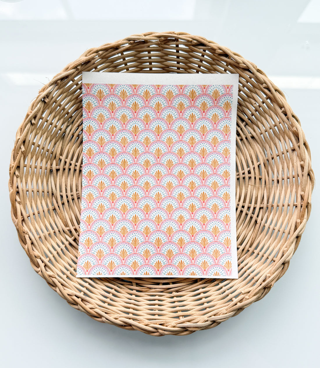 Summer Scallop 2 Transfer Paper