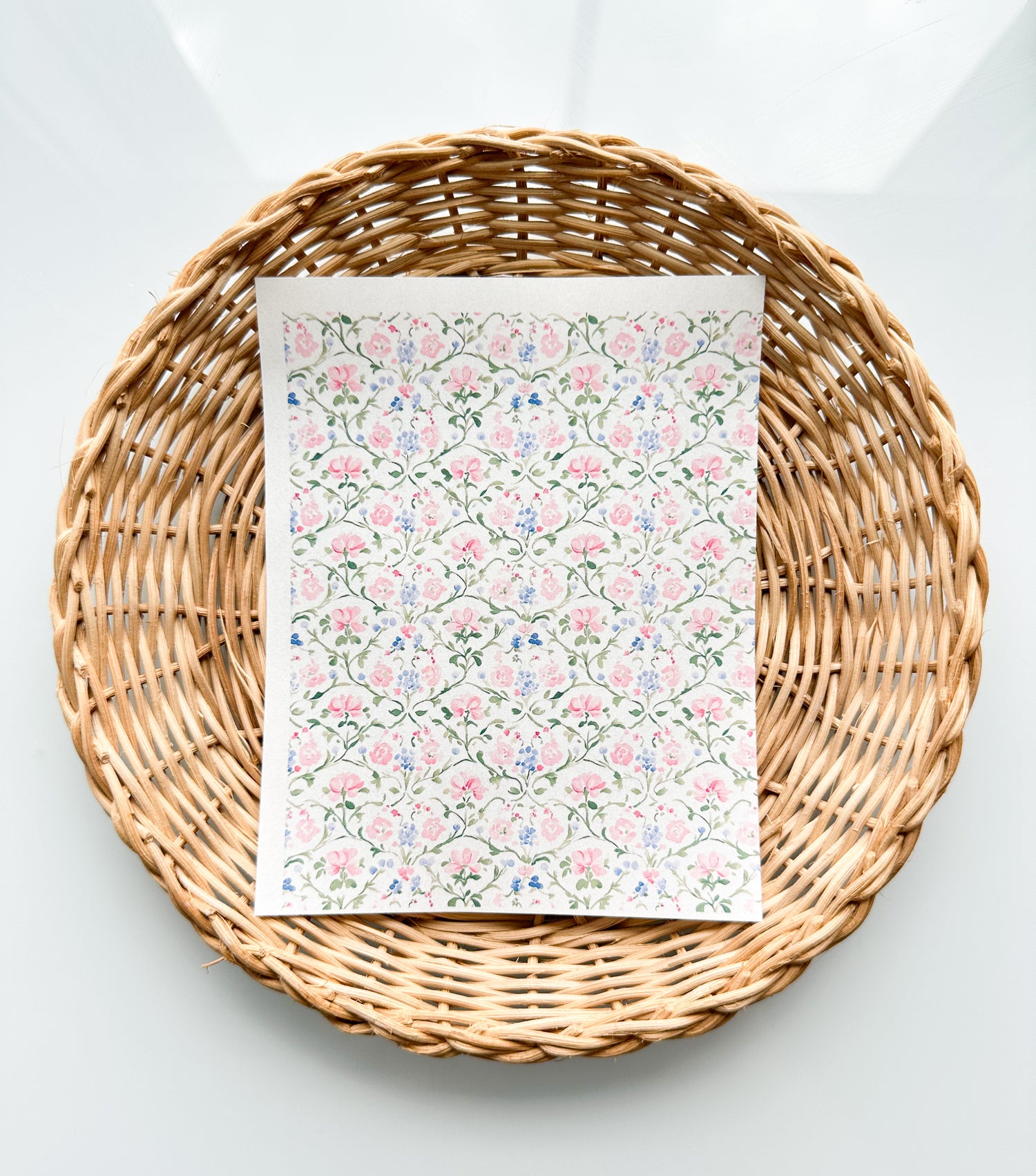 Charleston 5 Elegant Vines Transfer Paper