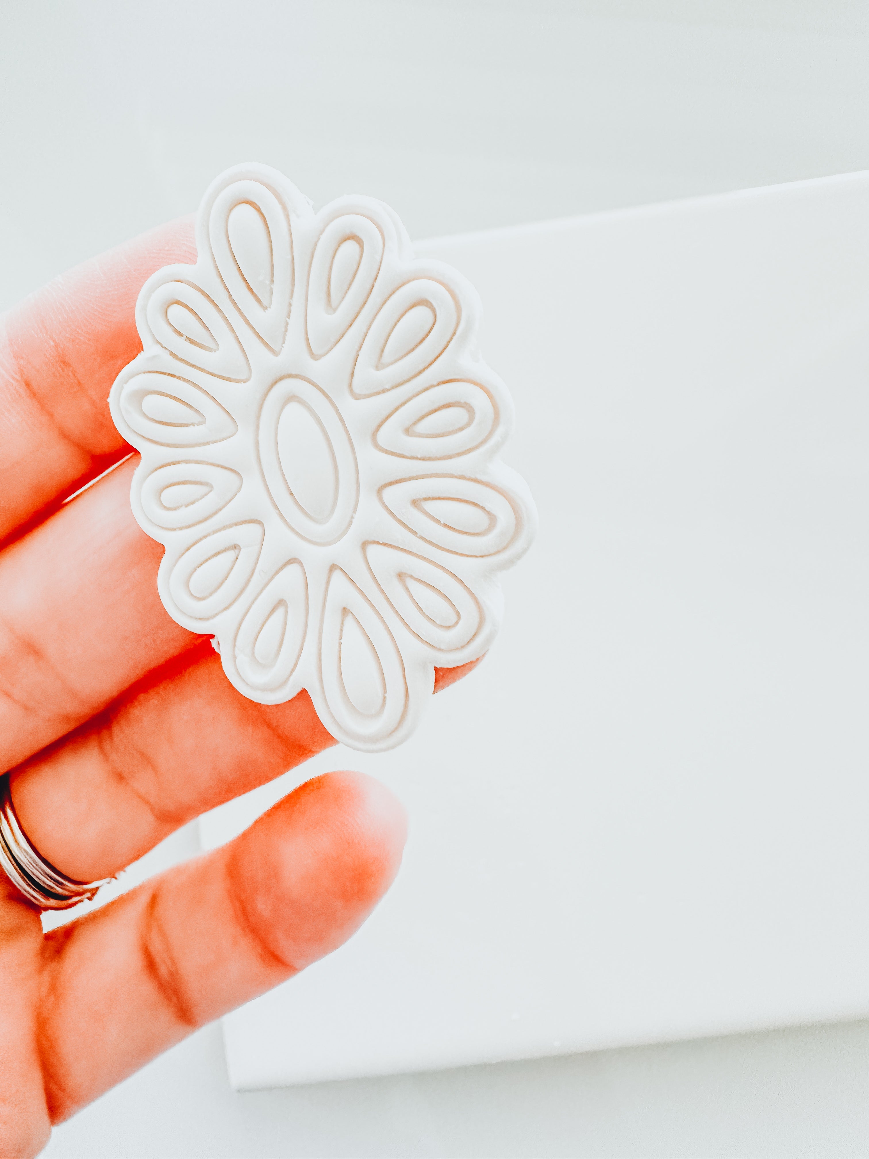 Serena Squash Blossom Inspired Clay Cutter