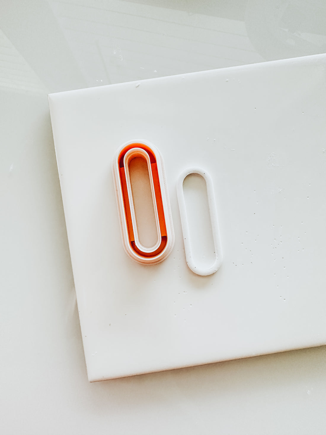 Long Oval Skinny Clay Cutter