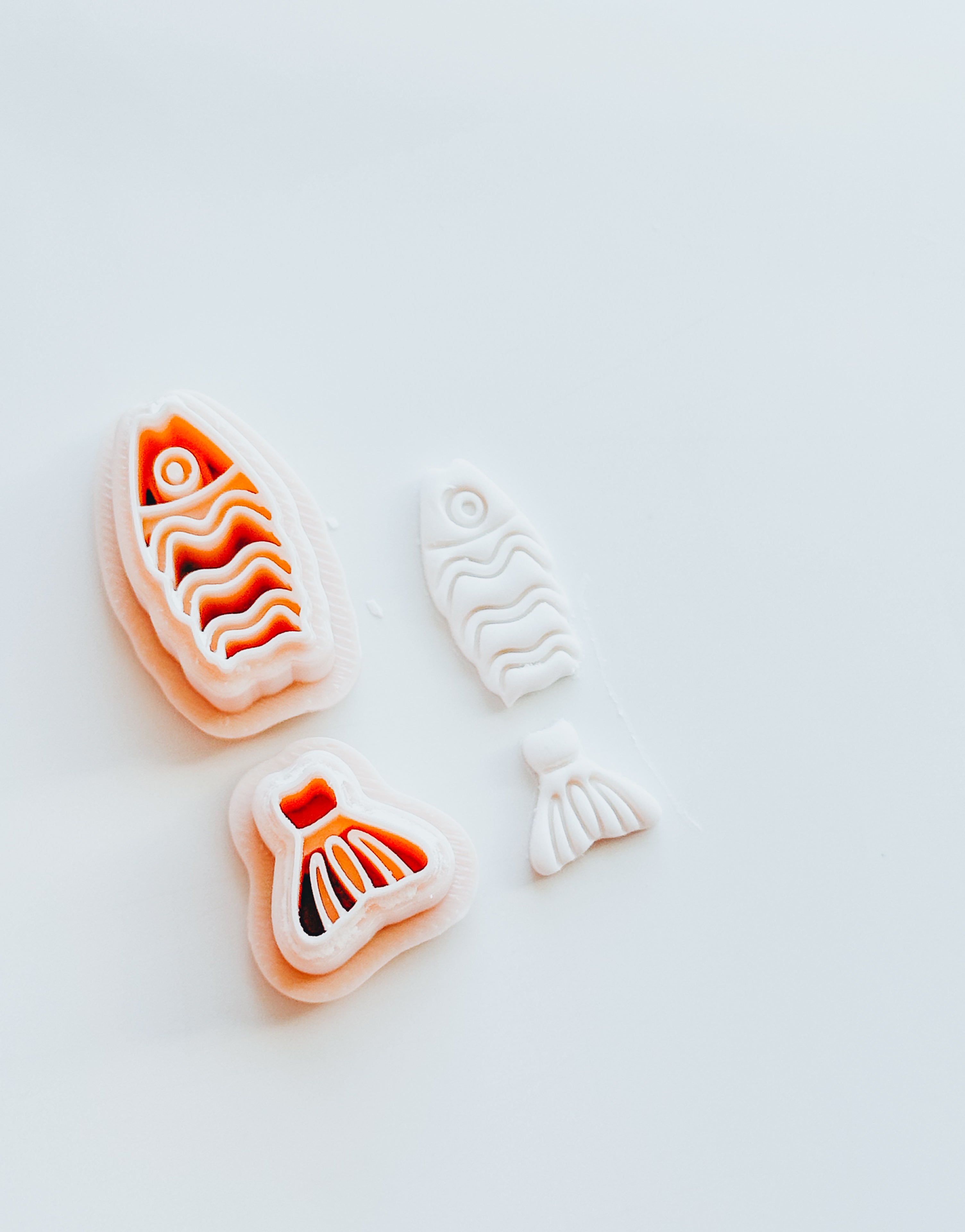 Summer Fish 2 PIECE Clay Cutter