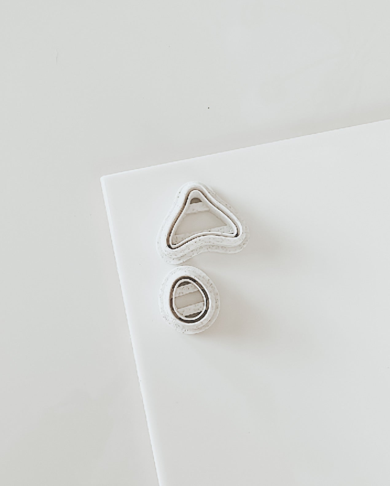 Amity Eclectic Embossed Dangle Drop Clay Cutter Set