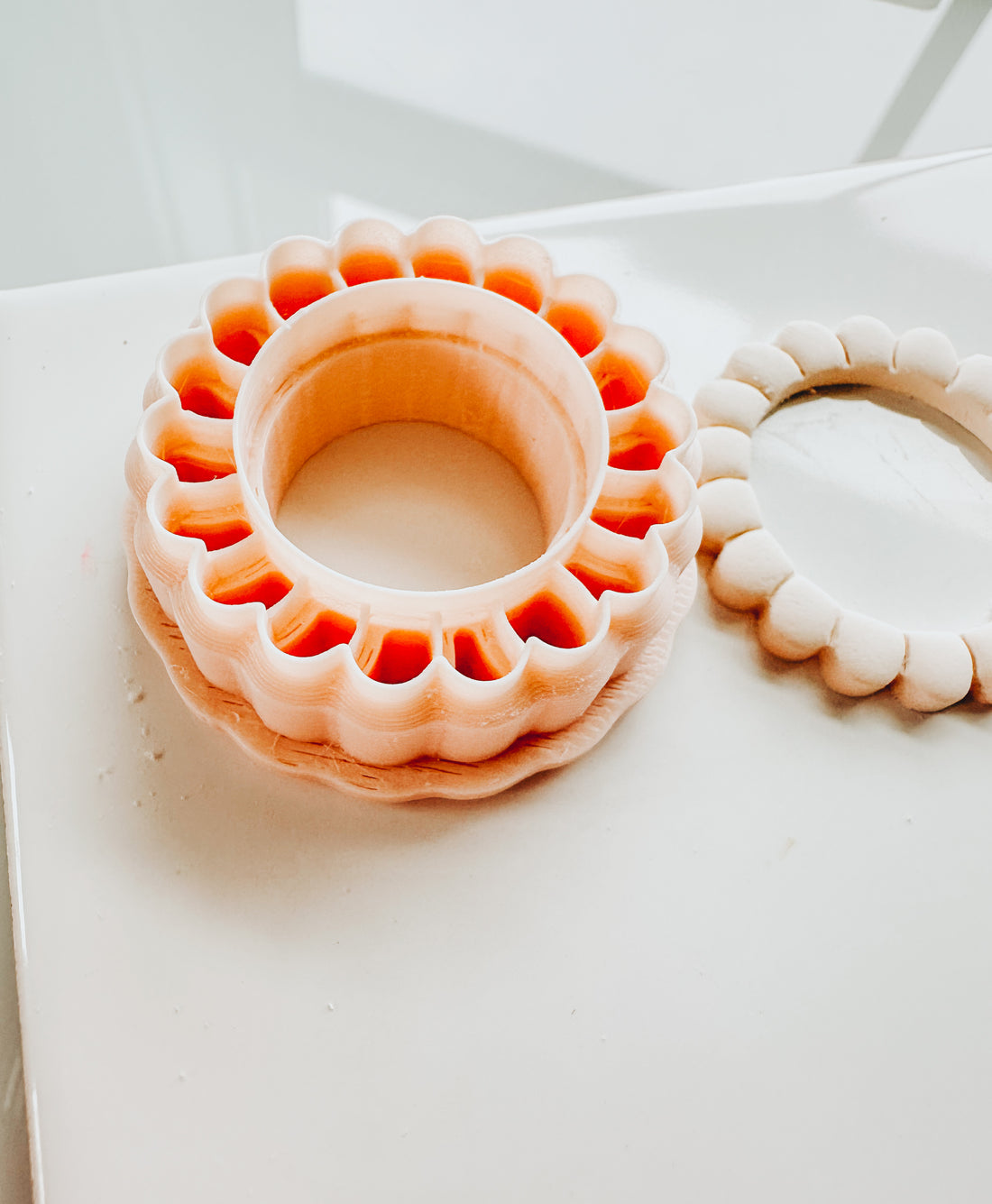 Scalloped Circle Clay Cutter